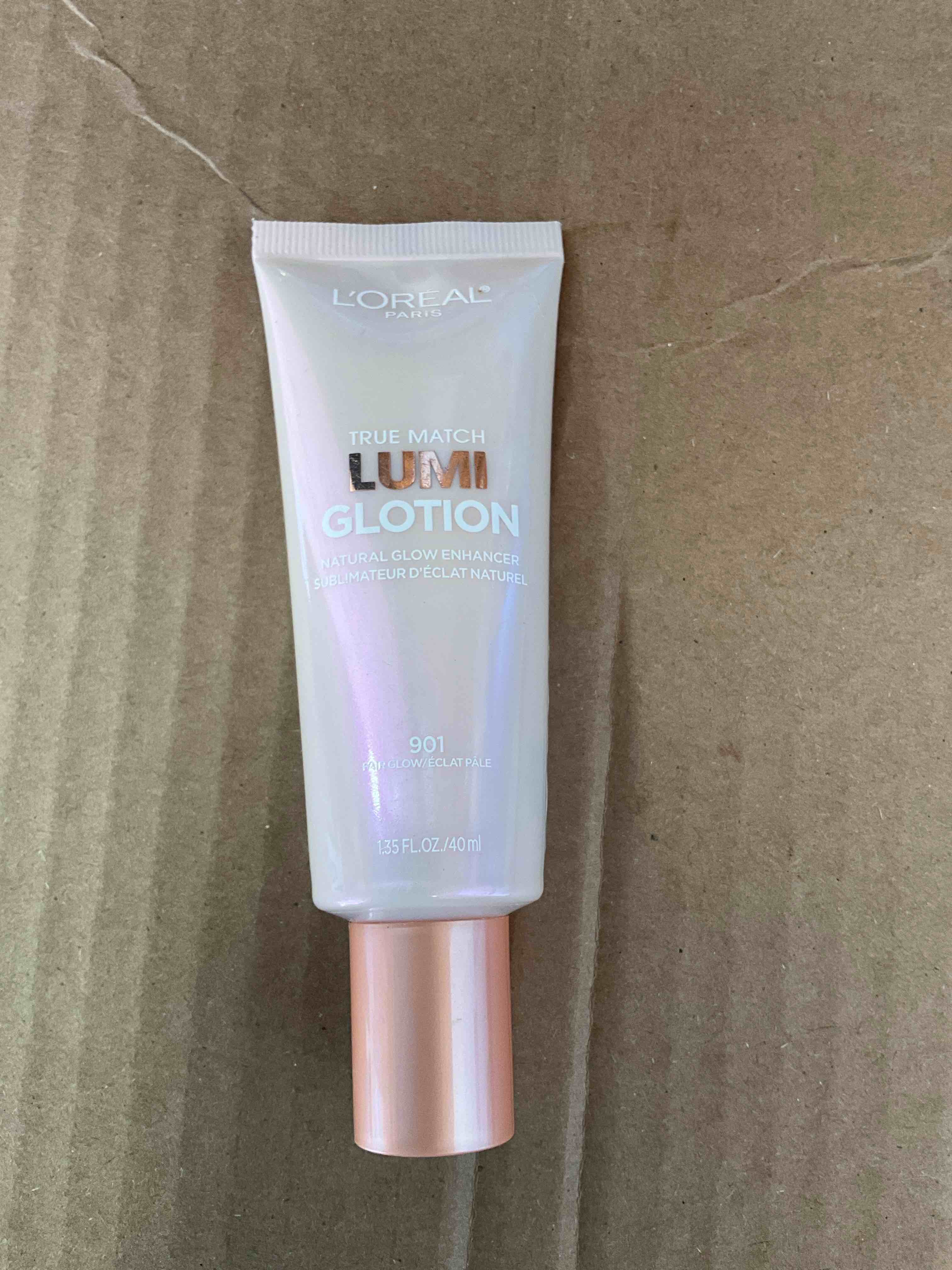 Condition photo showing New/Like New for l'oreal paris makeup true match lumi glotion, natural glow enhancer, illuminator highlighter, bronzing drops for a sun-kissed glow, 901 fair 1.35 fl oz (pack of 1) 901 fair
