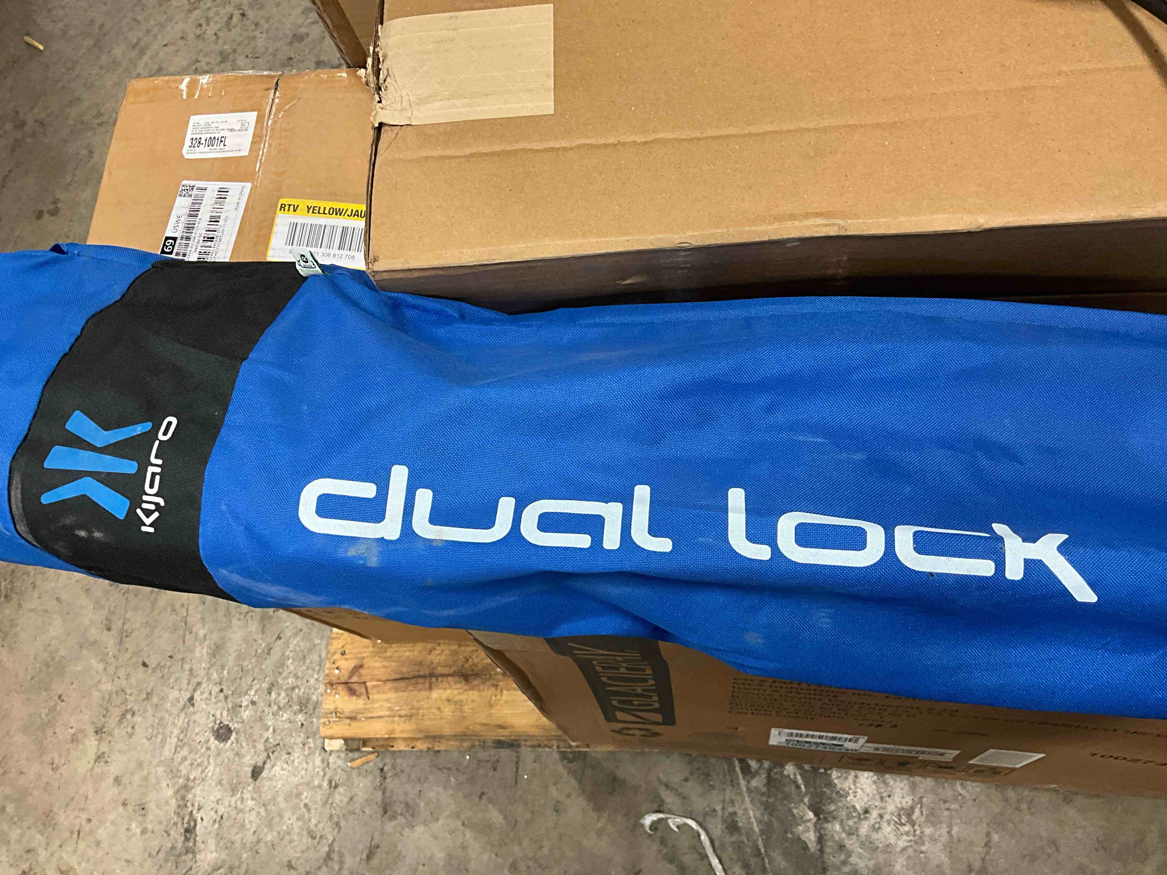 Condition photo showing New/Like New for kijaro dual lock folding camp chairs - versatile for sports, outdoors & lawns - locks positions - maldives blue