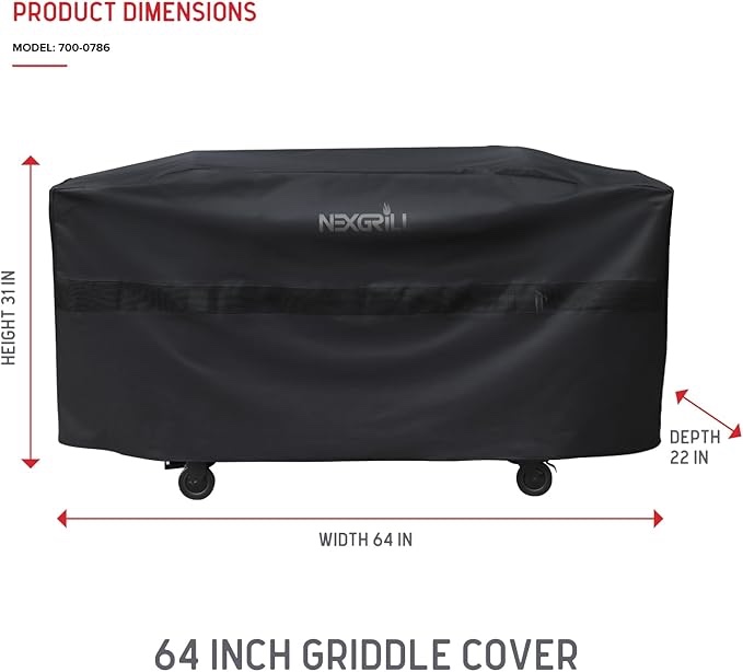 nexgrill 64 in premium griddle cover