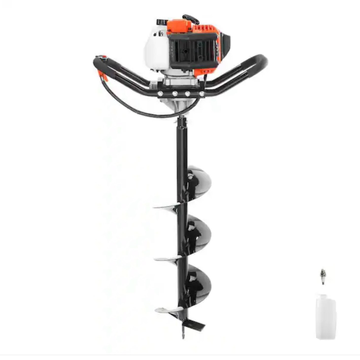 Post Hole Digger, 43cc 1250W Auger Post Hole digger, Gas Powered Earth Digger with 8 in. Earth Auger Drill Bit