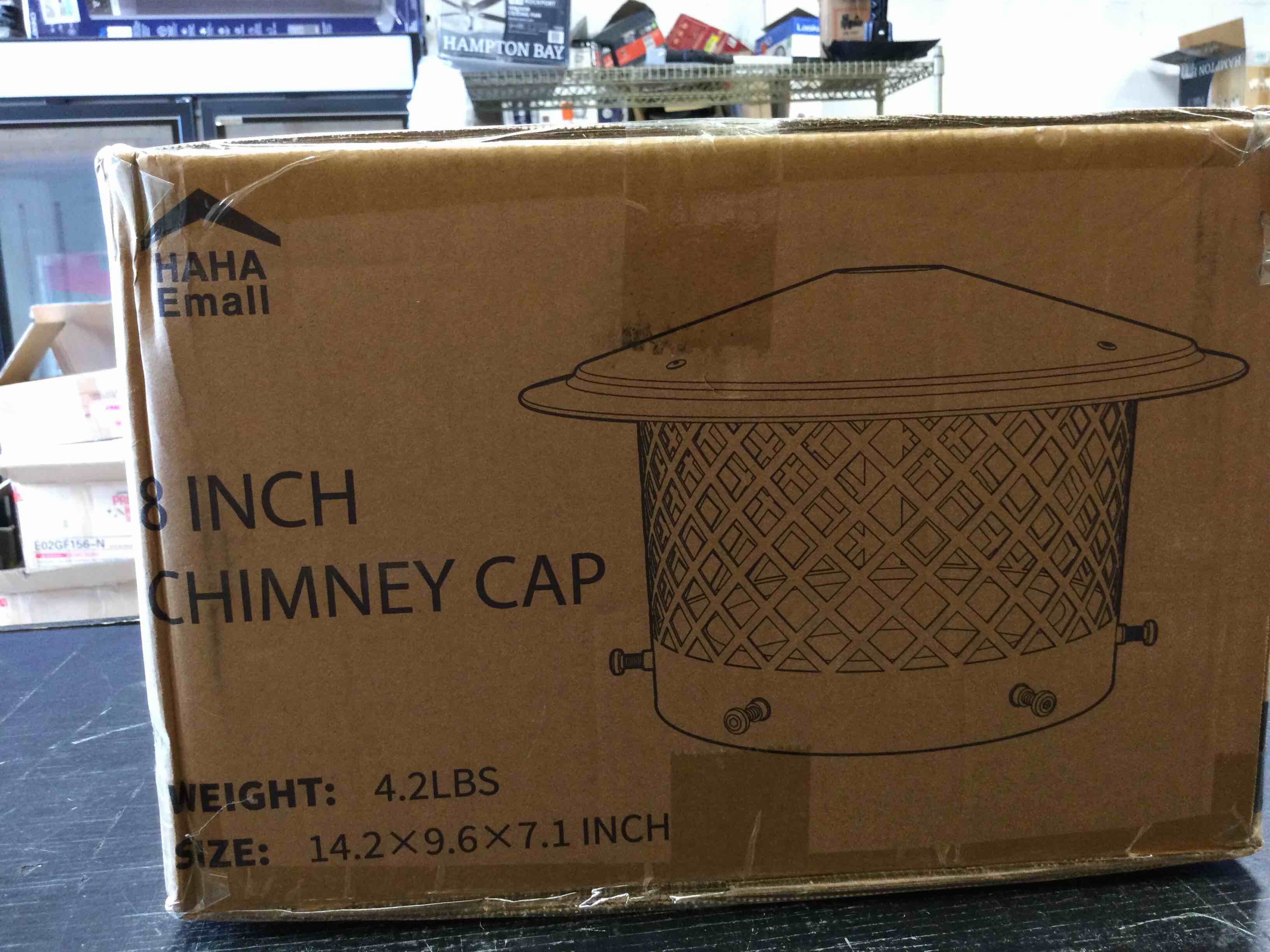 HAHA Emall 8 Inch Chimney Cap