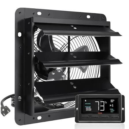 Vevor Shutter Exhaust 