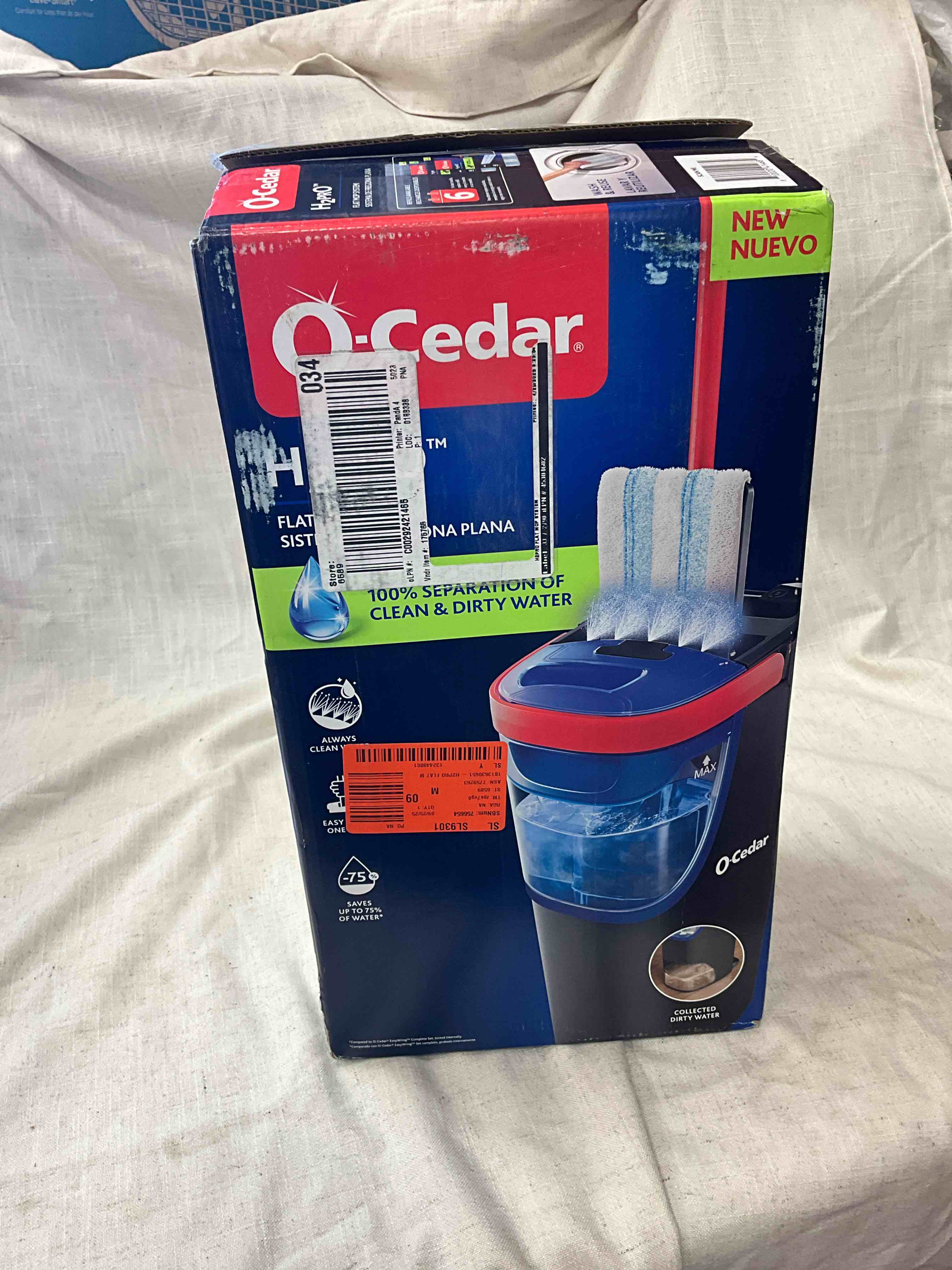 H2prO Microfiber Flat Mop System
