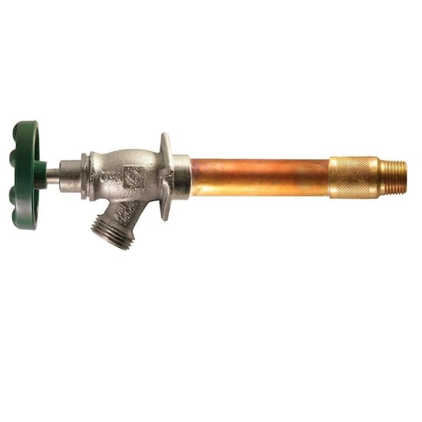 Arrow-Breaker Anti-Siphon Frost Proof 6 in. Sillcock Valve 1/2 in. MIP or 1/2 in. SWT. Quick-Turn Lead-Free Brass
