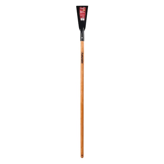 51 in. L Wood Handle 4.5 in. Steel Blade Heavy Duty Ice Scraper