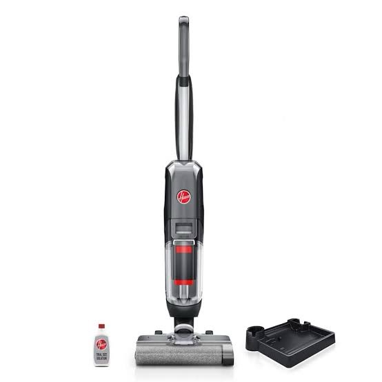 Streamline Corded Wet/Dry Hard Floor Cleaner and Vacuum Cleaner with Self Cleaning System for Sealed Hard Floors, Black