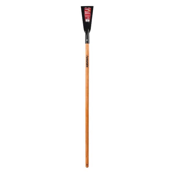 51 in. l wood handle 4.5 in. steel blade heavy duty ice scraper