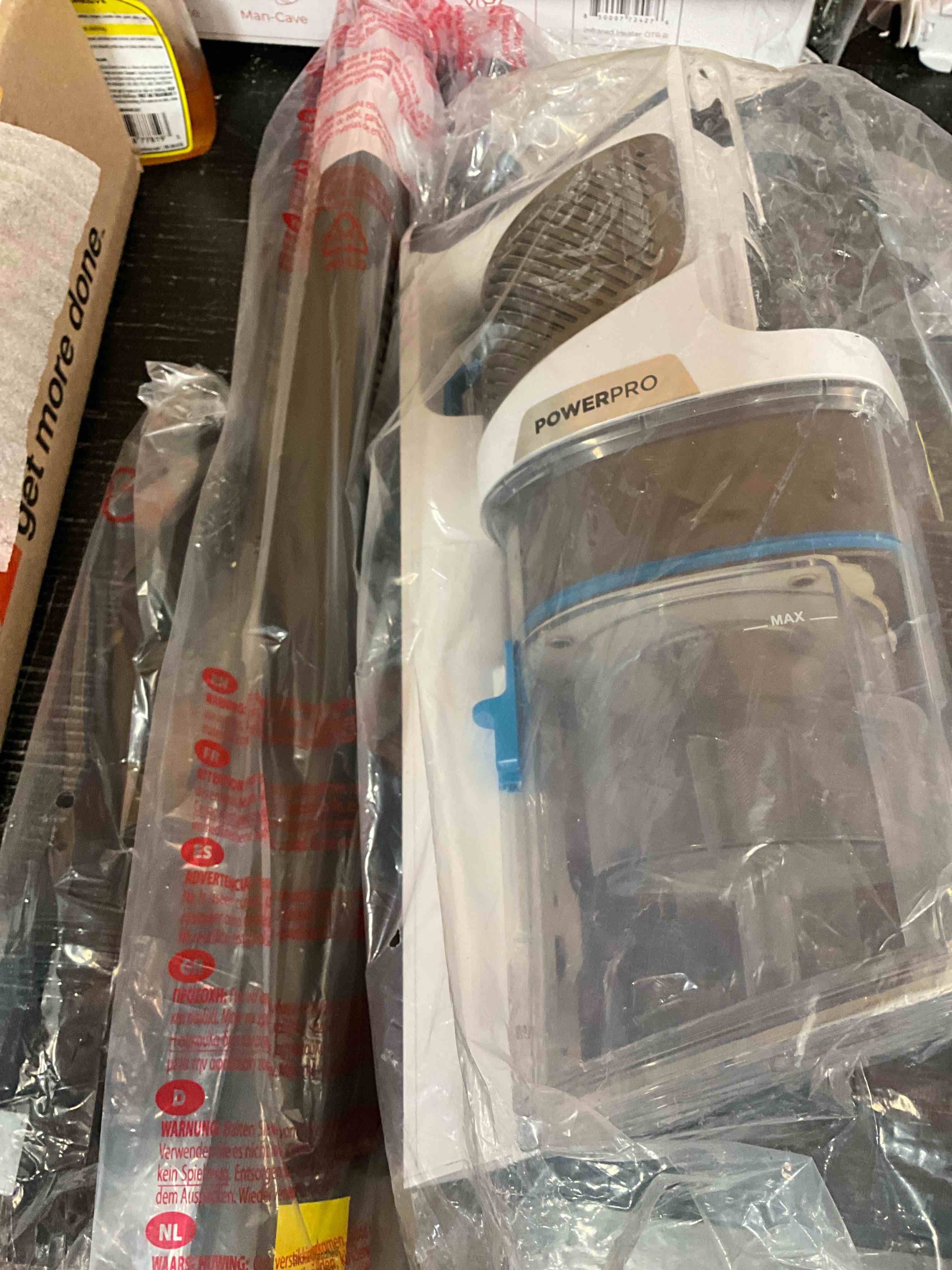 Condition photo showing Good Condition for Previously Owned, Working Condition Verified, Missing MultiFlex Wand. PowerPro Bagless Cordless HEPA Filter Portable Stick Vacuum Cleaner for Multisurfaces, up to 50 min Runtime in Black