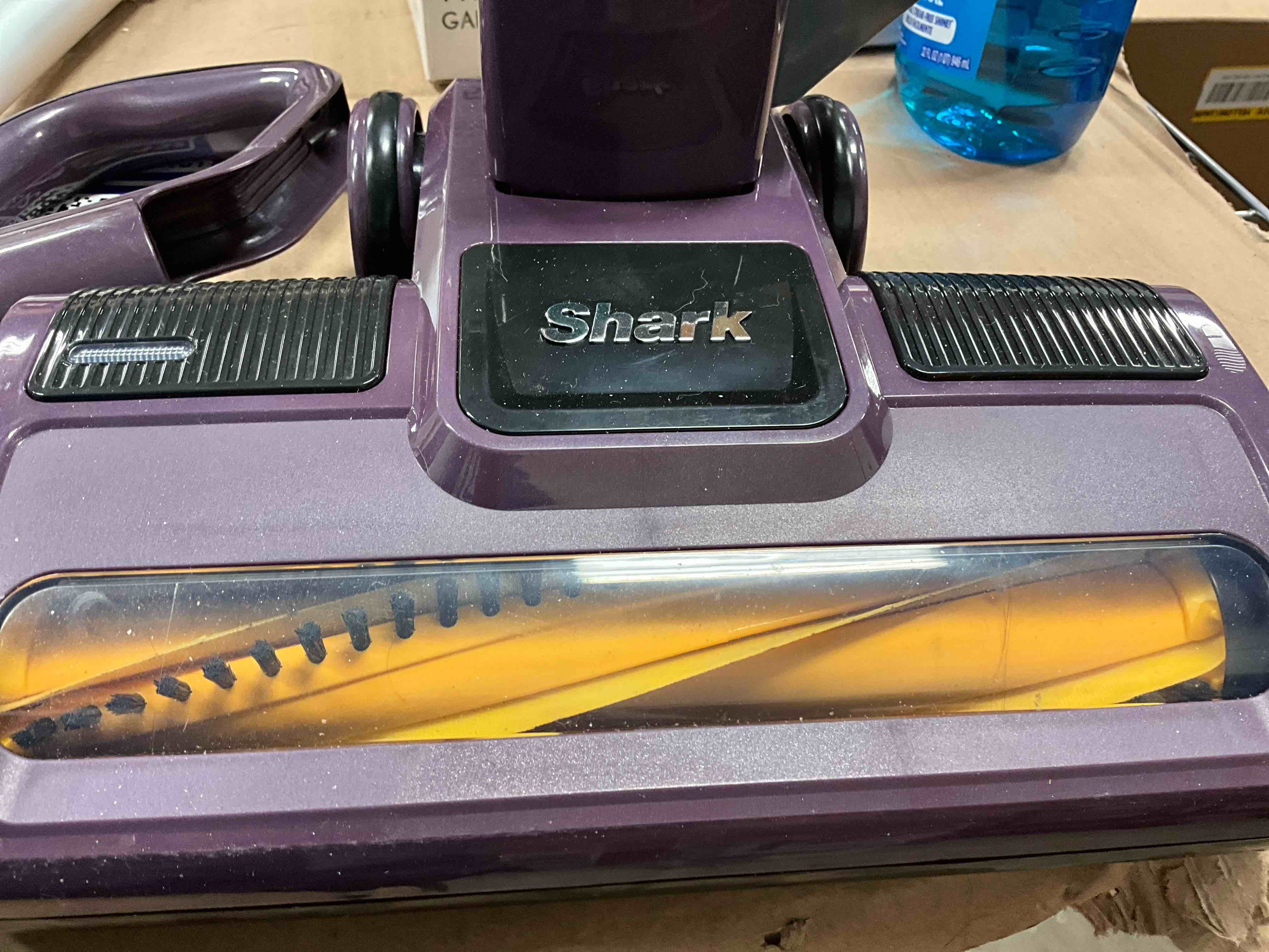 Condition photo showing Good Condition for No Attachments, Working Condition Verified. Shark - Navigator ADV Corded Bagless Multi-Surface Lift-Away Upright Vacuum Cleaner - Aeonium