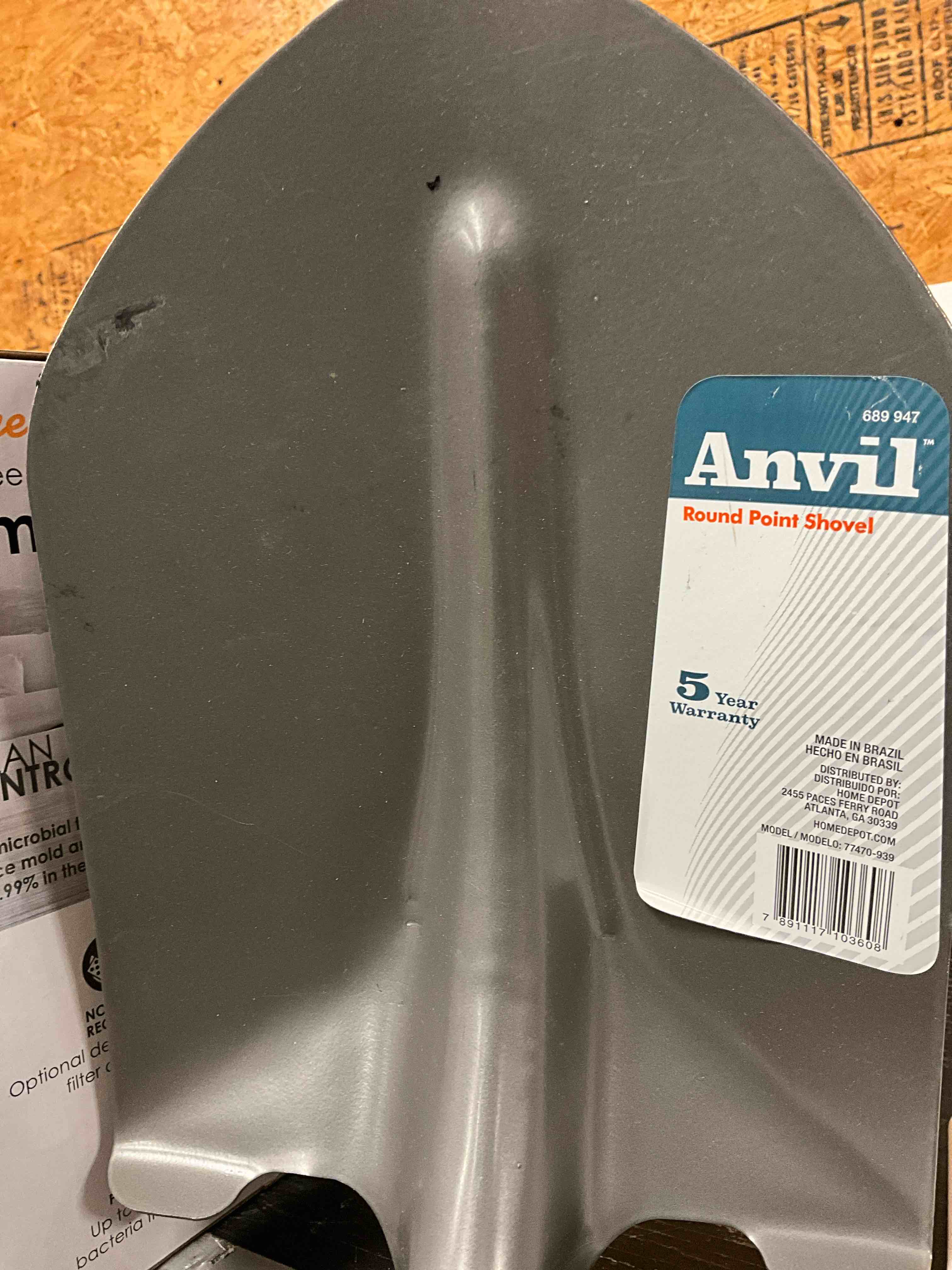 Condition photo showing New/Like New for 47 in. Wood Handle Carbon Steel Digging Shovel