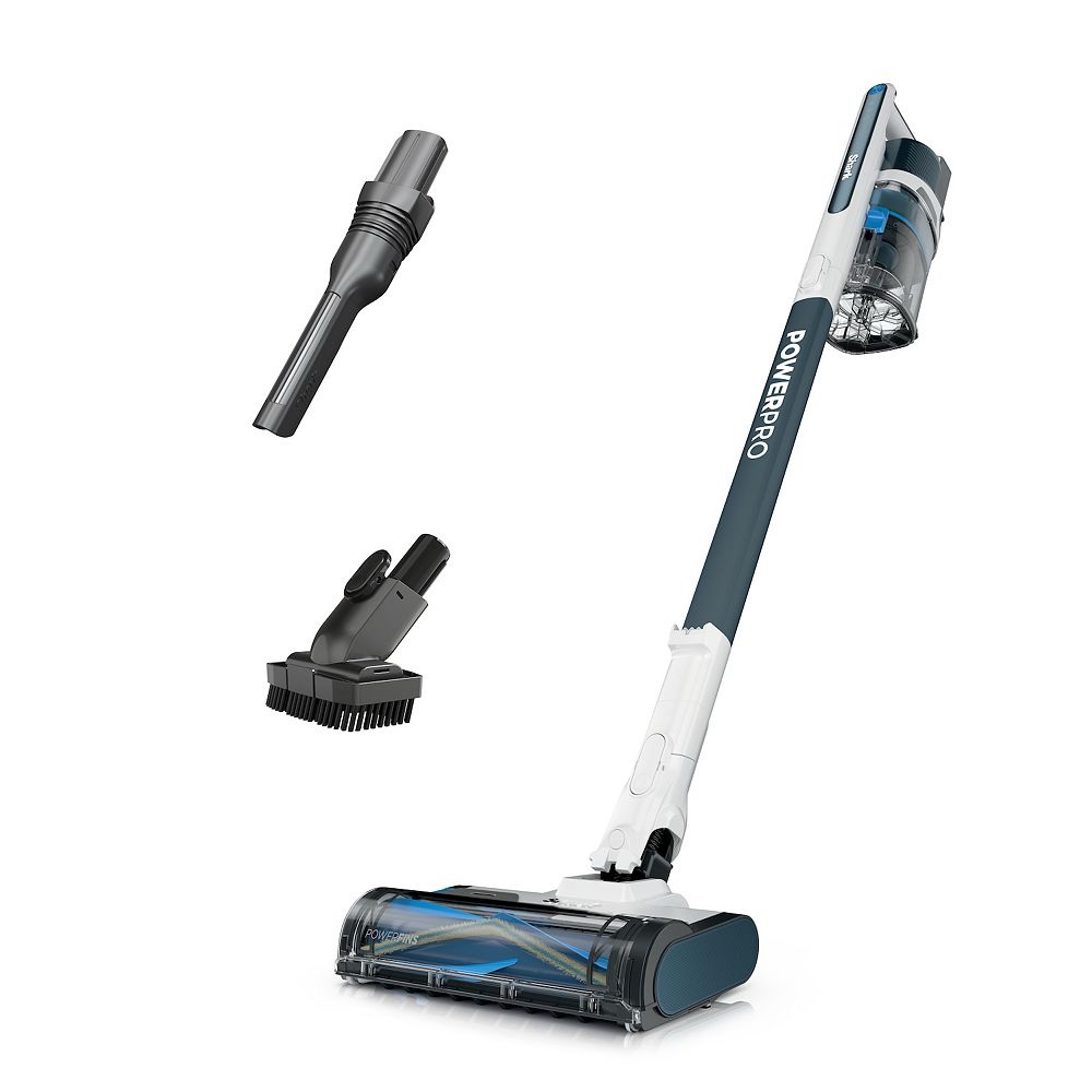 previously owned. working condition verified. powerpro bagless cordless hepa filter portable stick vacuum cleaner for multisurfaces, up to 50 min runtime in black