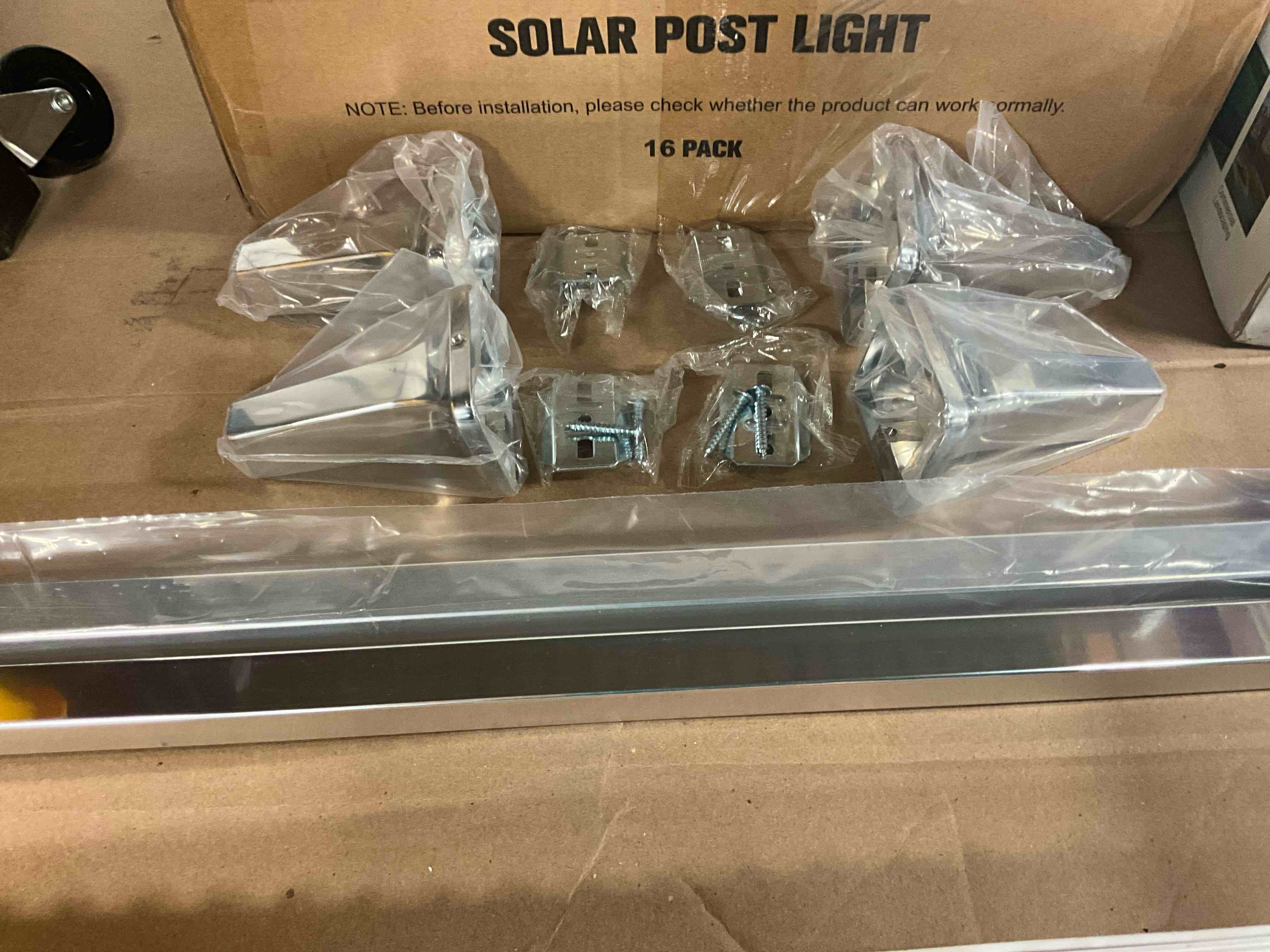 Condition photo showing New/Like New for generic 18 in. wall mount towel bar bath hardware accessory in polished chrome (2-pack)