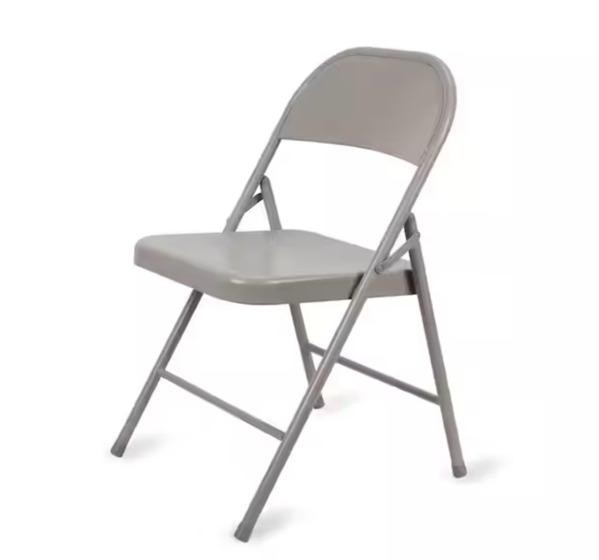 steel folding chair-beige