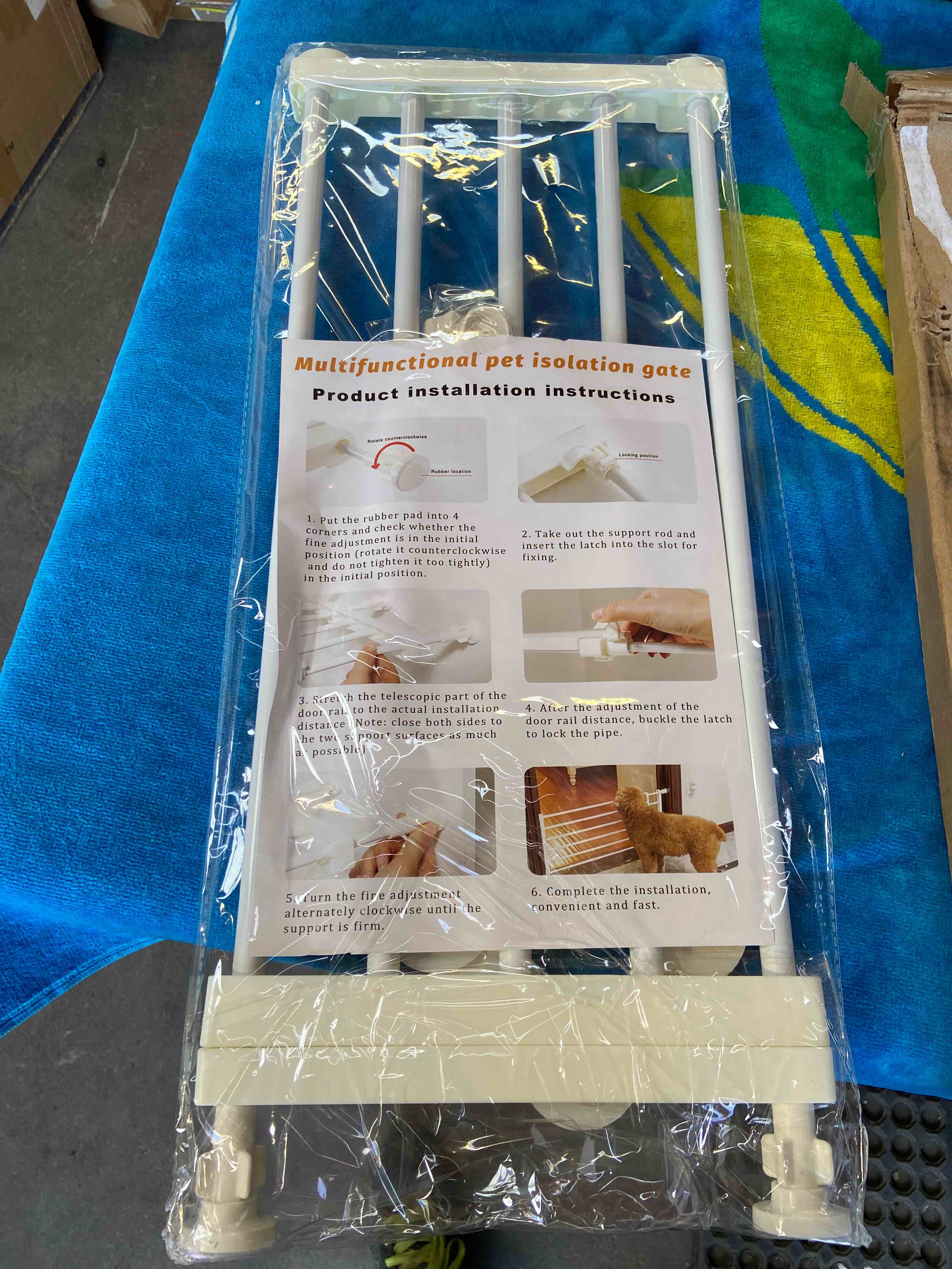 multifunctional pet isolation gate