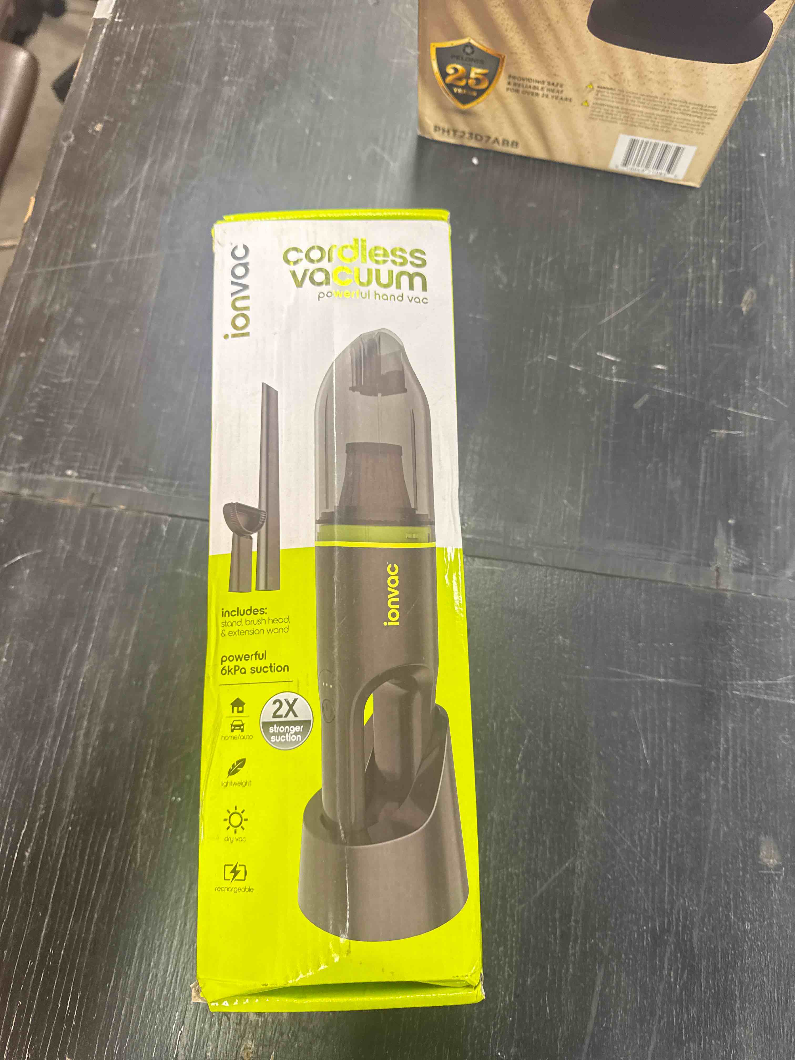 Tzumi ionvac HandVac, Cordless Handheld Vacuum with Usb-Charging and Multiple Attachments