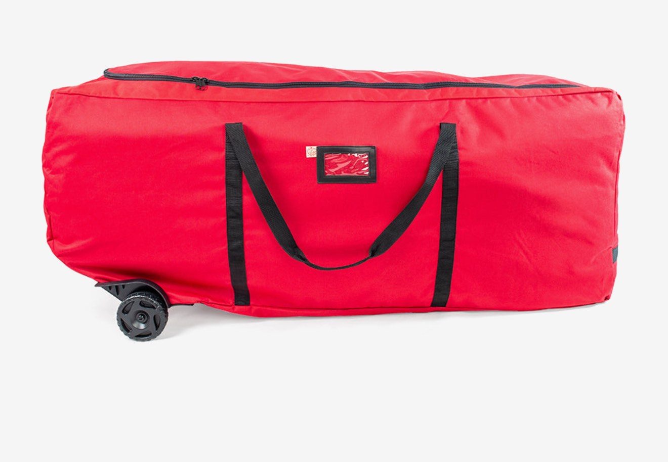 The Santa’s Bags EZ Roller Christmas Tree Storage Bag is an excellent choice for those seeking a durable and convenient solution for storing artificial trees up to 9 feet tall. Its reinforced padded handles and oversized wheels make transportation effortless, while the U-shaped zipper and inner compression straps ensure easy loading and secure storage. 