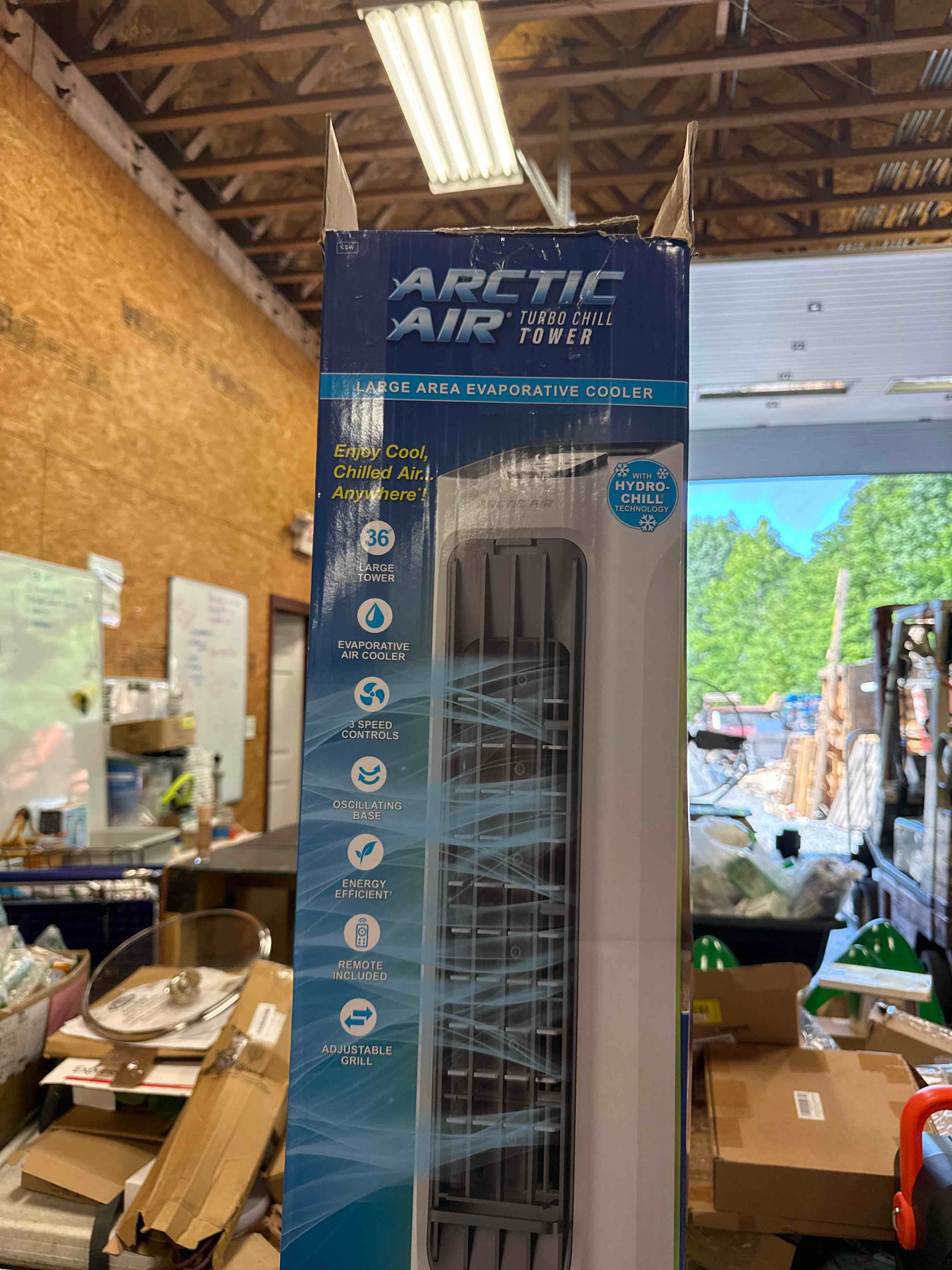 100 CFM Turbo Chill Tower Evaporative Space Cooler