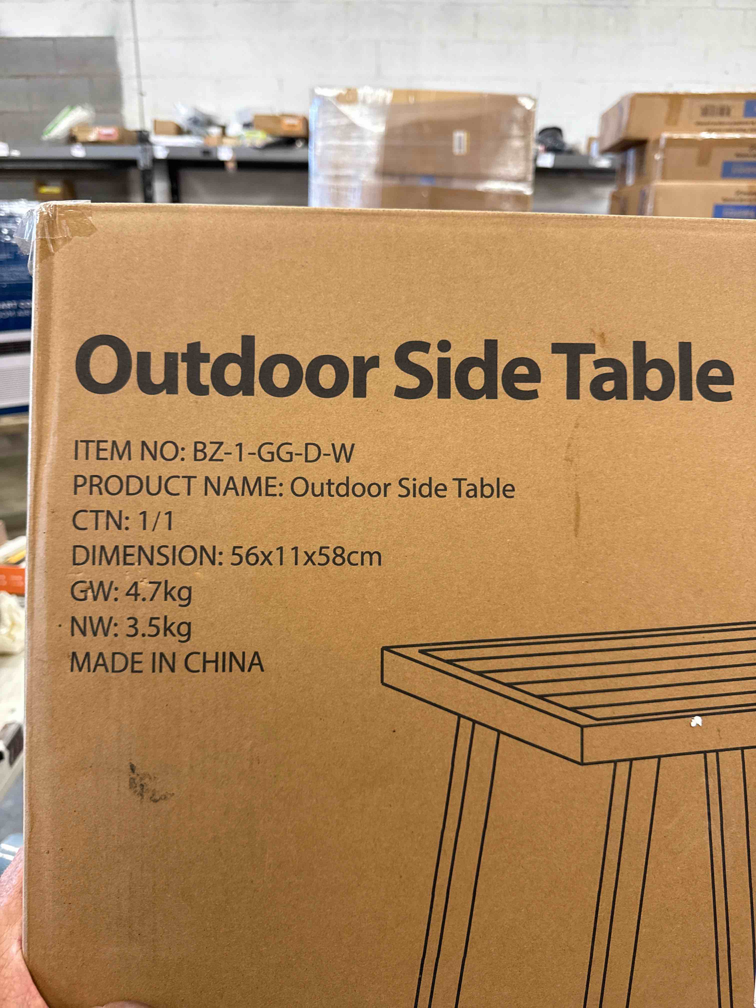 Outdoor Side Table 
