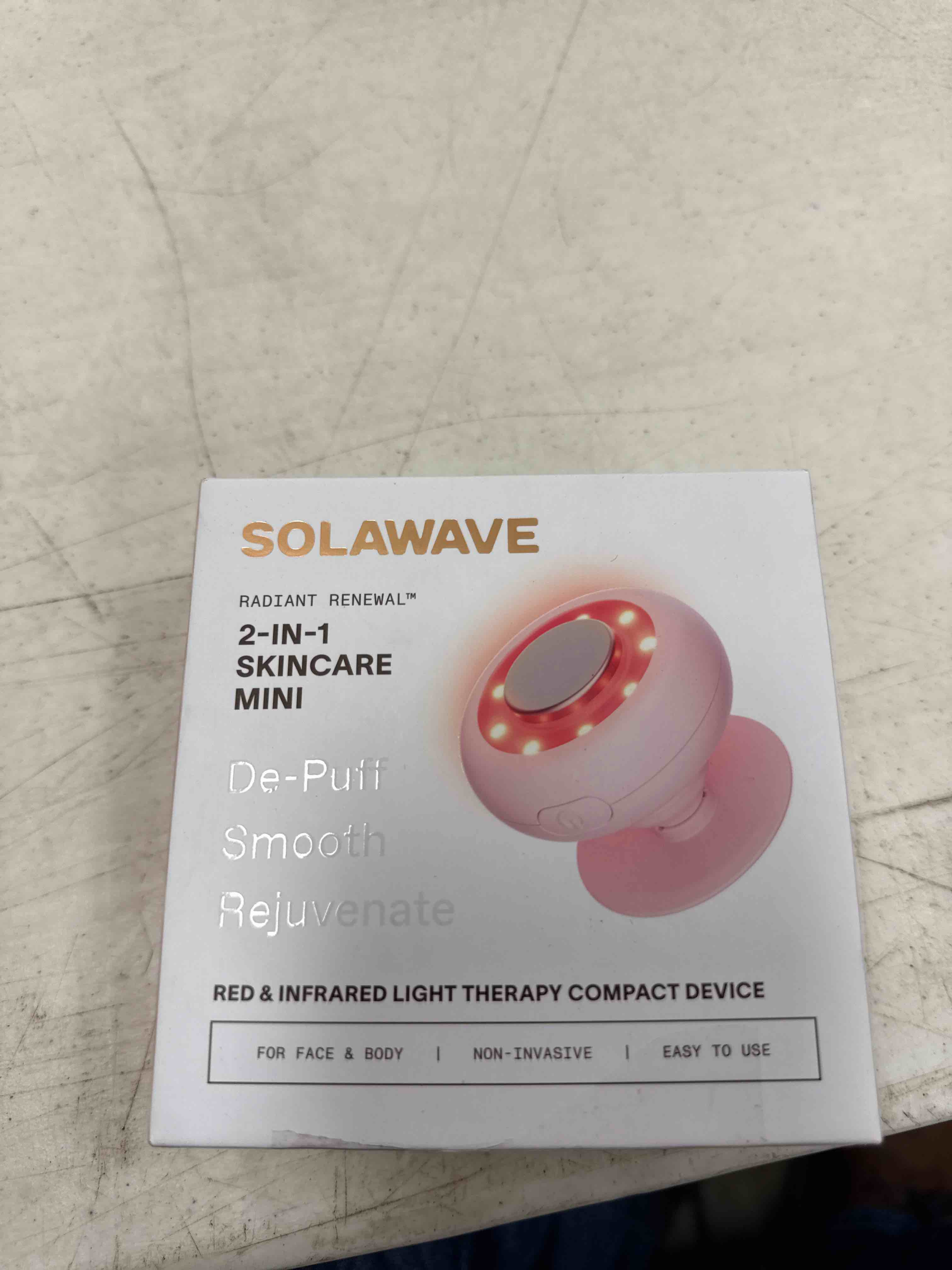 Solawave 2 in 1 skincare mini