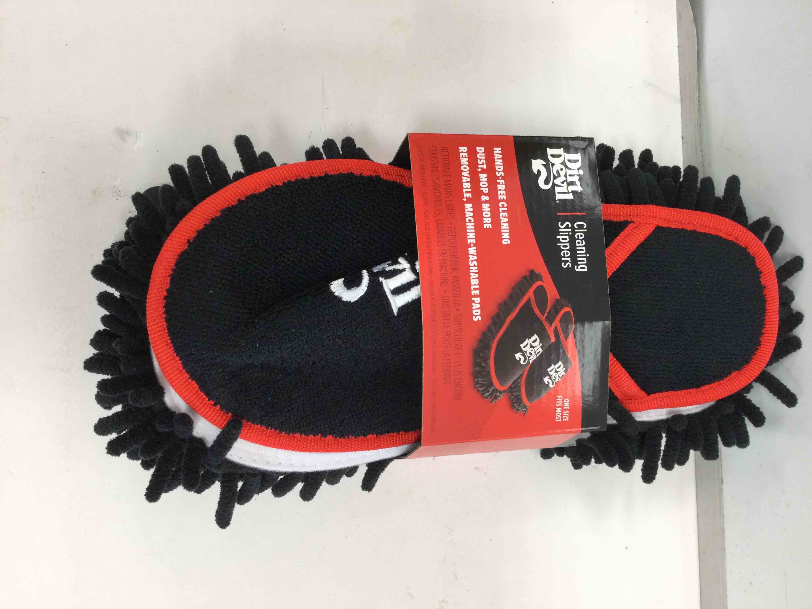 Dirt Devil Microfiber Cleaning Slippers 1 pk