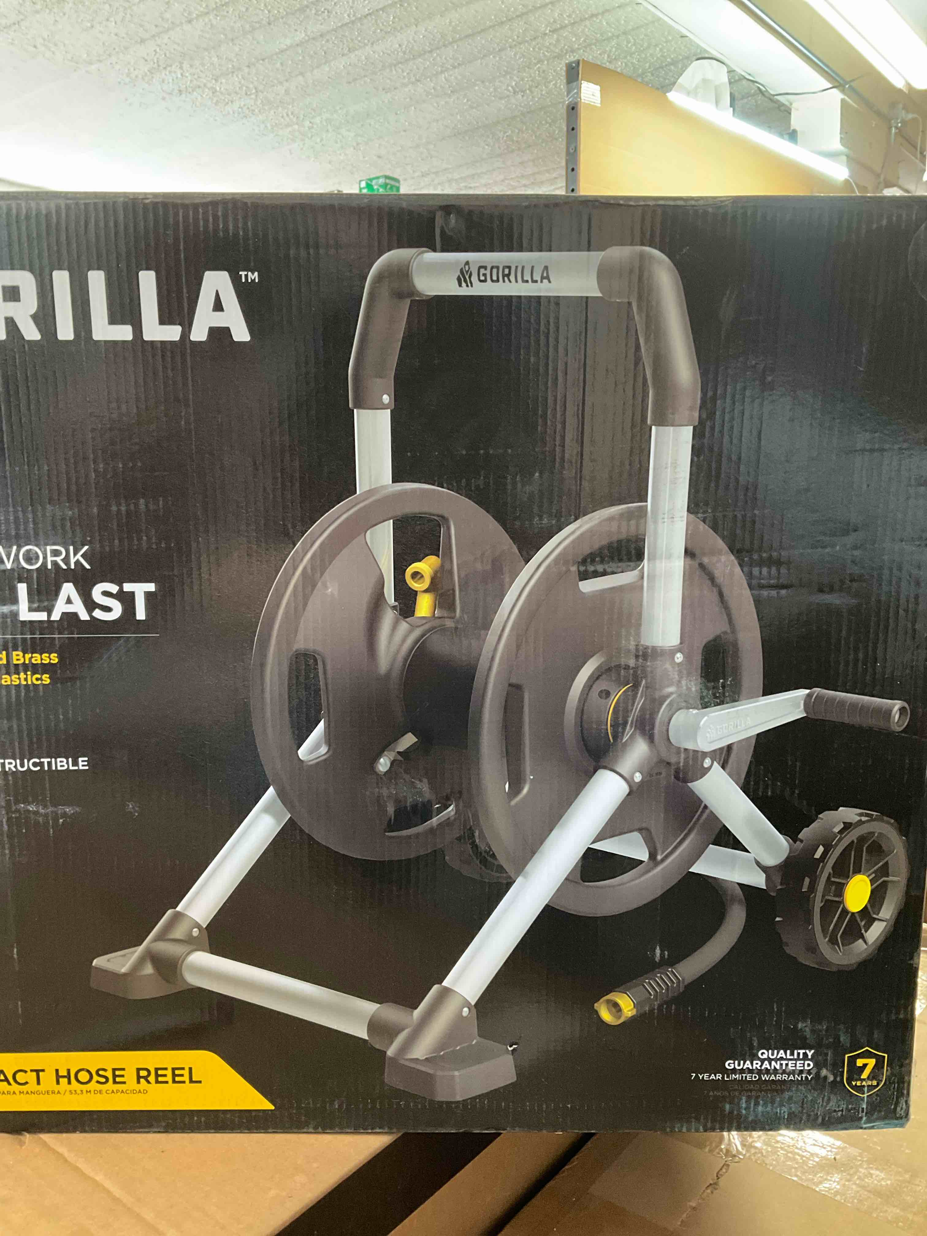 175 ft. Aluminum Zero Rust Mobile Hose Reel