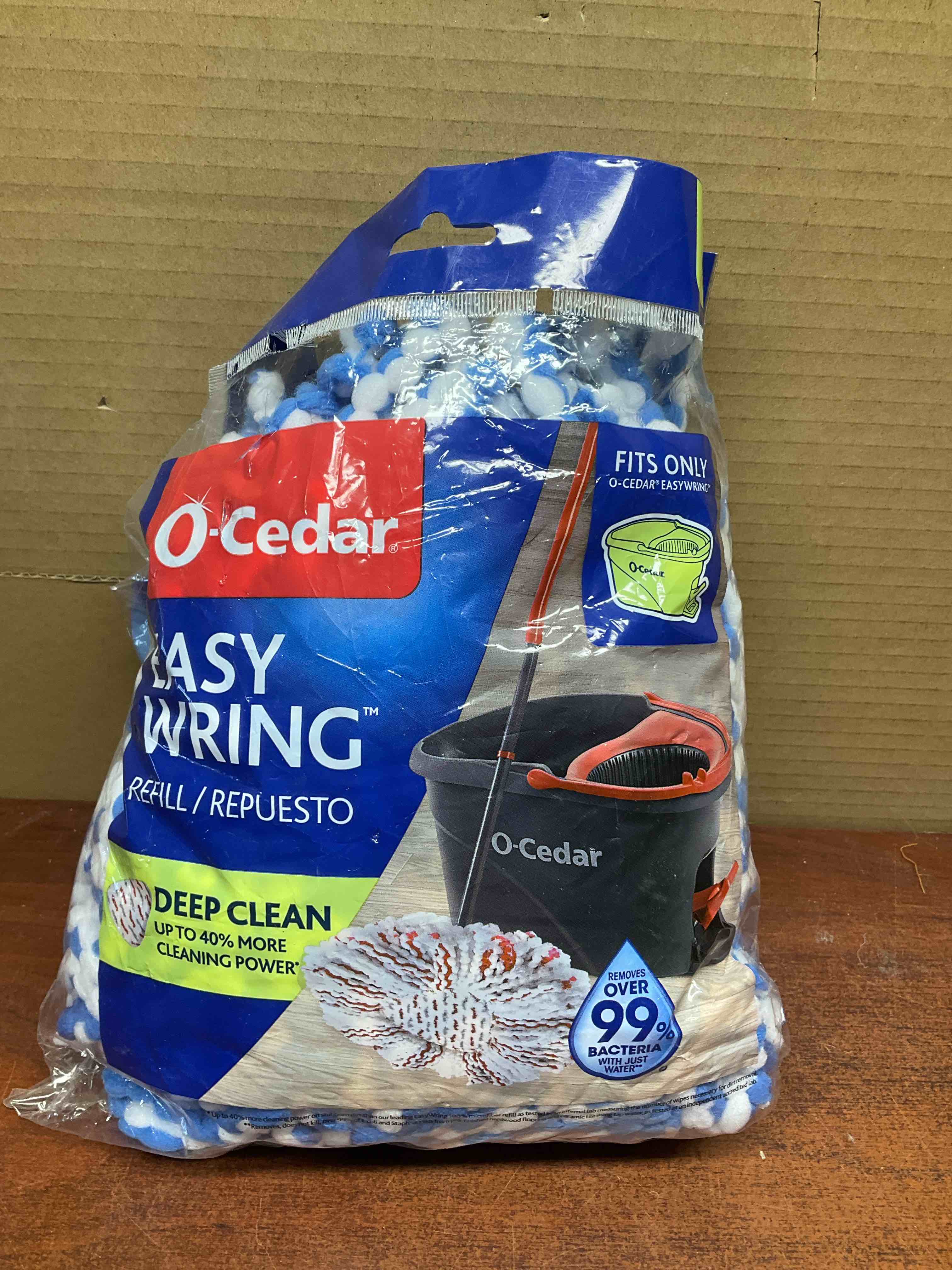 O-Cedar EasyWring Deep Clean Mop Refill - 2pk