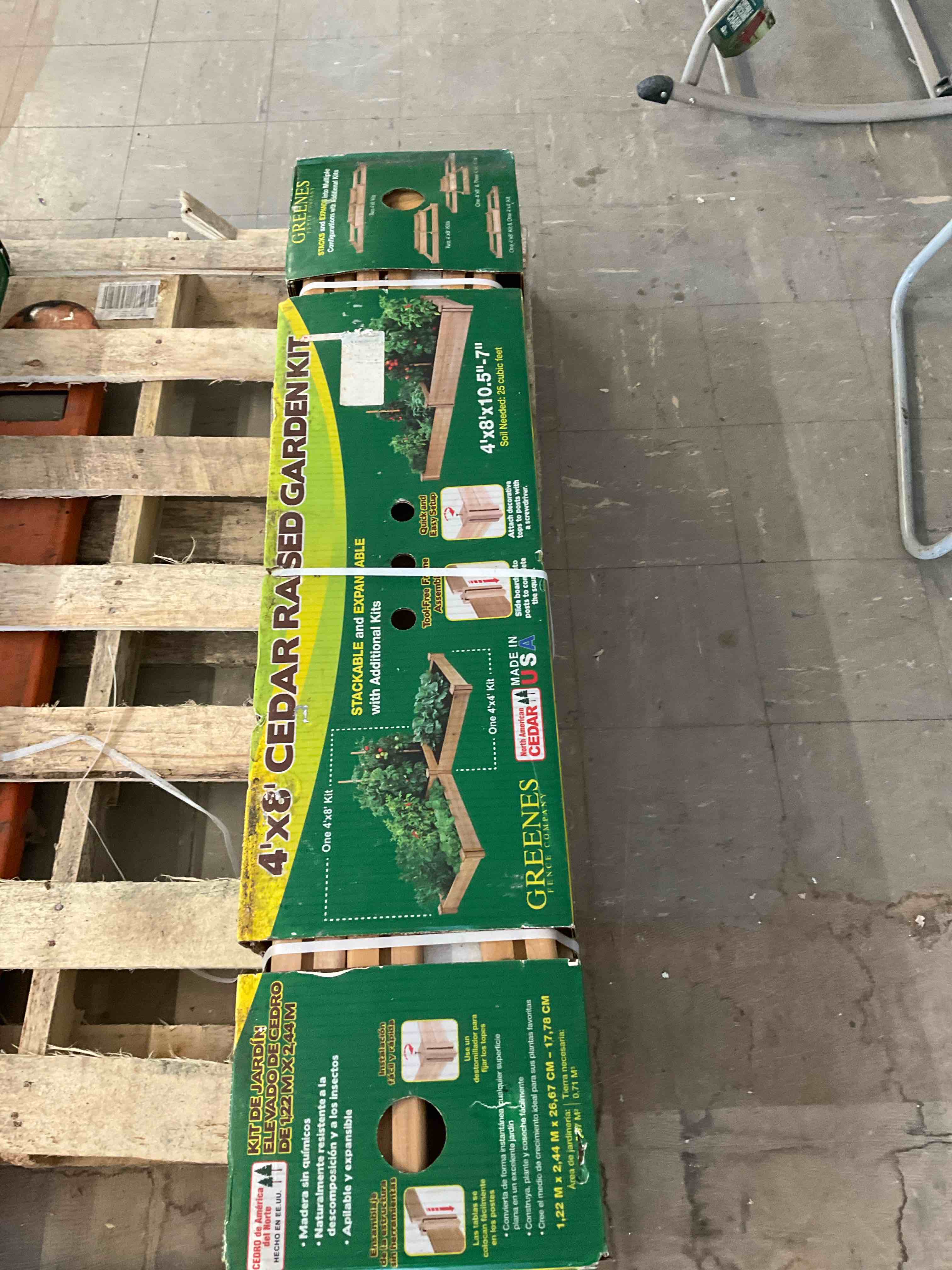 Greenes Fence Cedar Raised Garden Bed Multiple Sizes