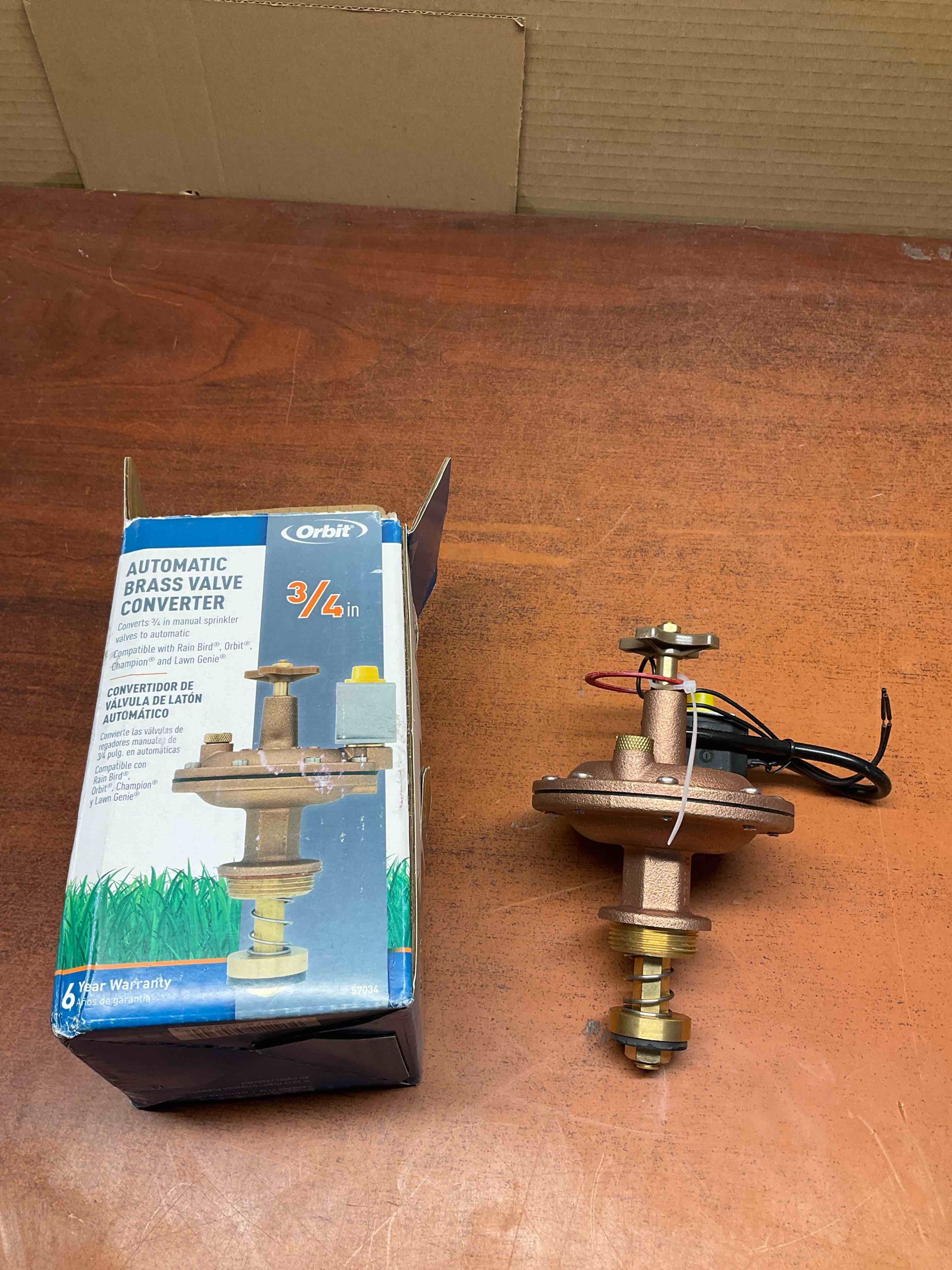 Orbit 57034 Converter Valve FHT x MHT 120 psi Brass