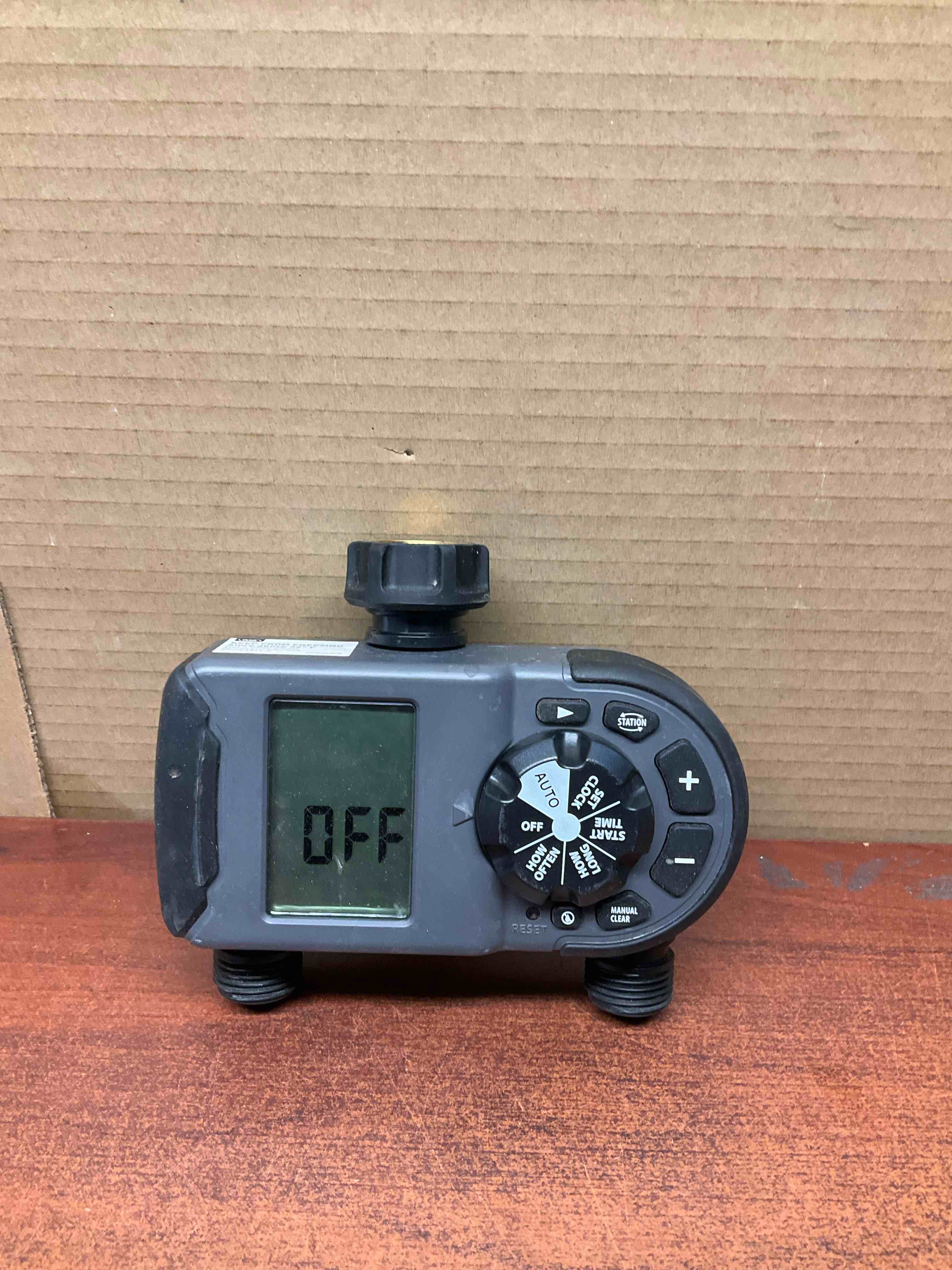 orbit, double watering timer with programmable time