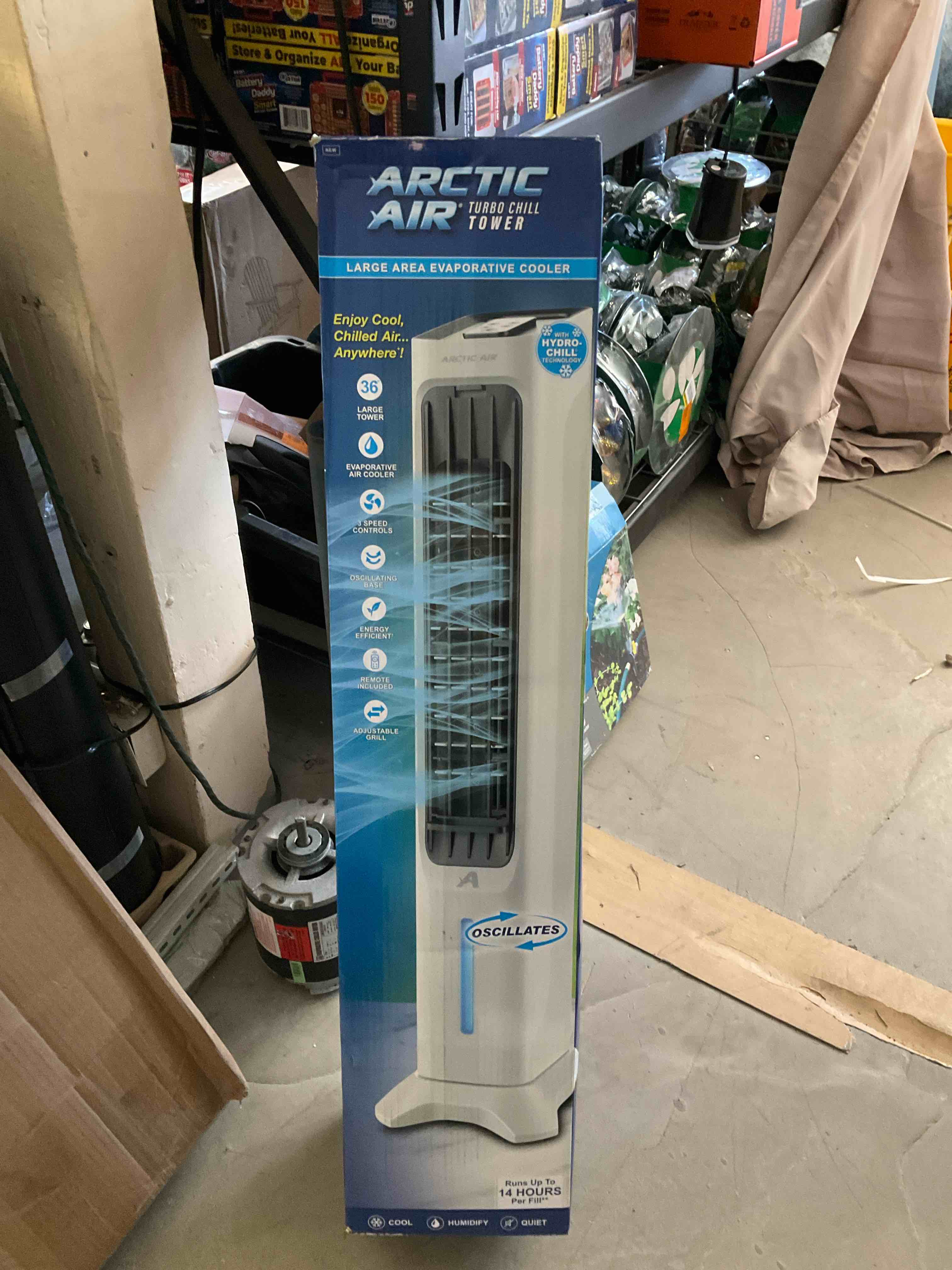100 CFM Turbo Chill Tower Evaporative Space Cooler