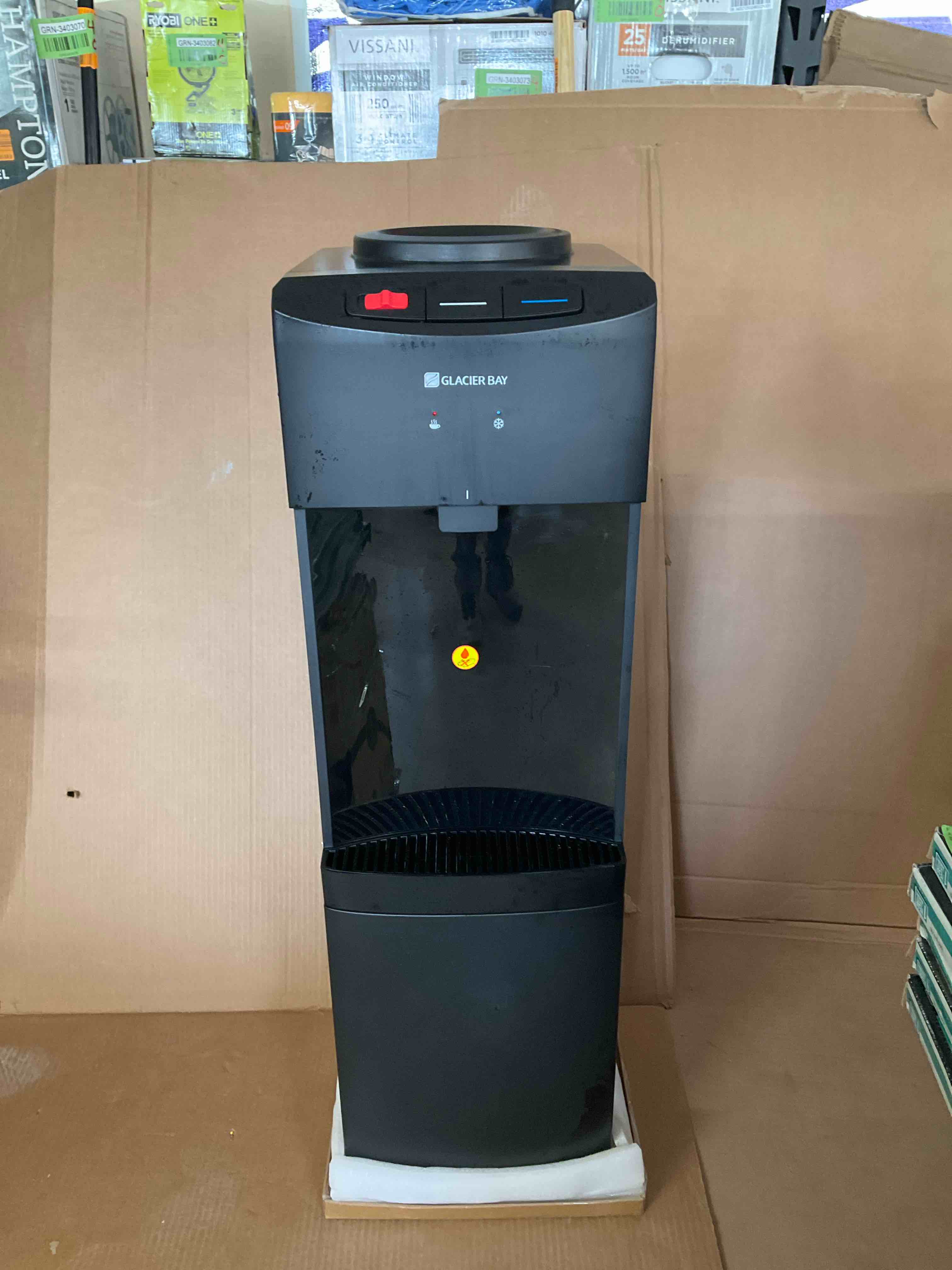 Matte Black Top Load Water Dispenser** not in original packaging **