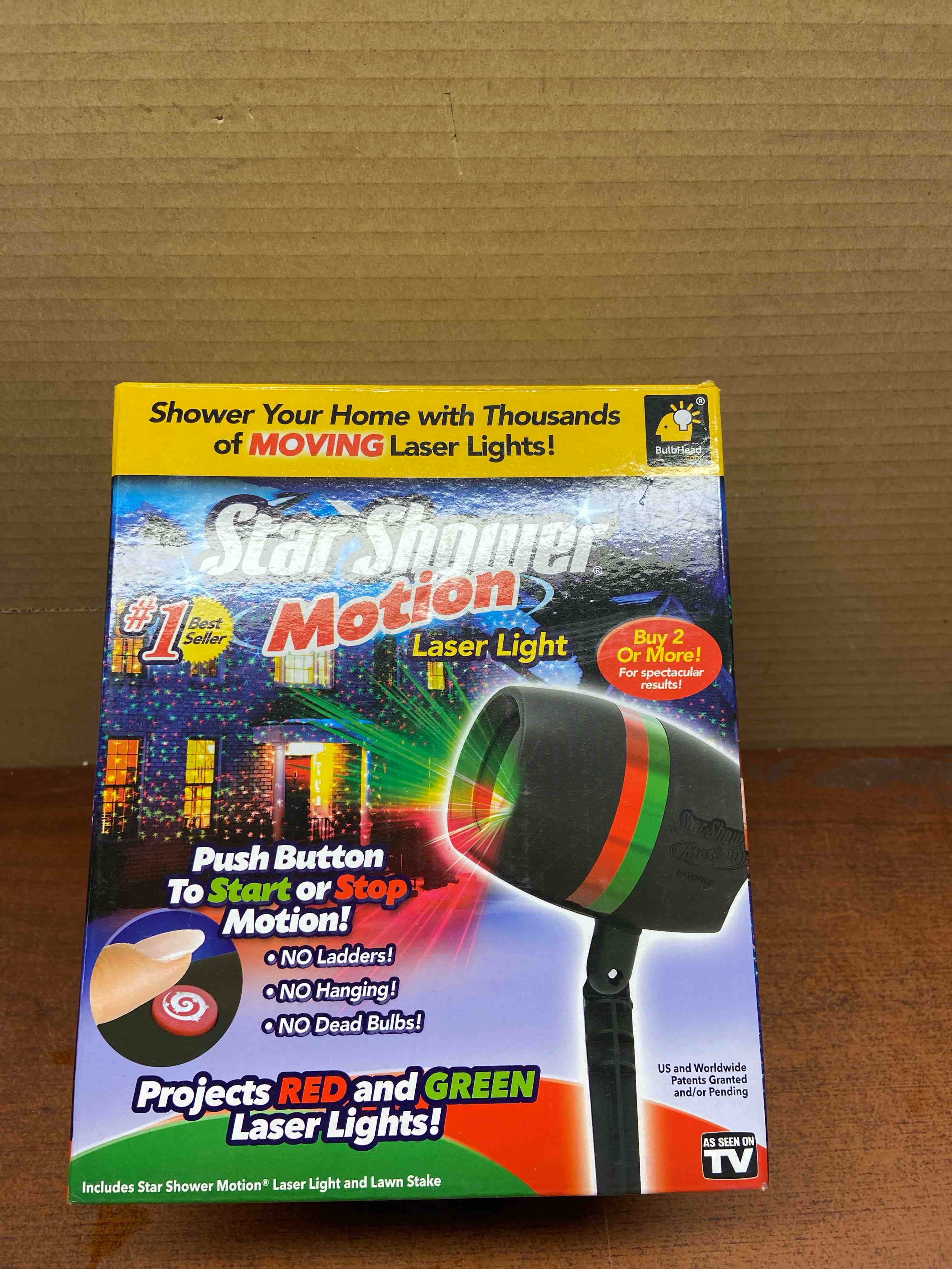 As Seen On TV Star Shower Motion with BONUS Extension Cord