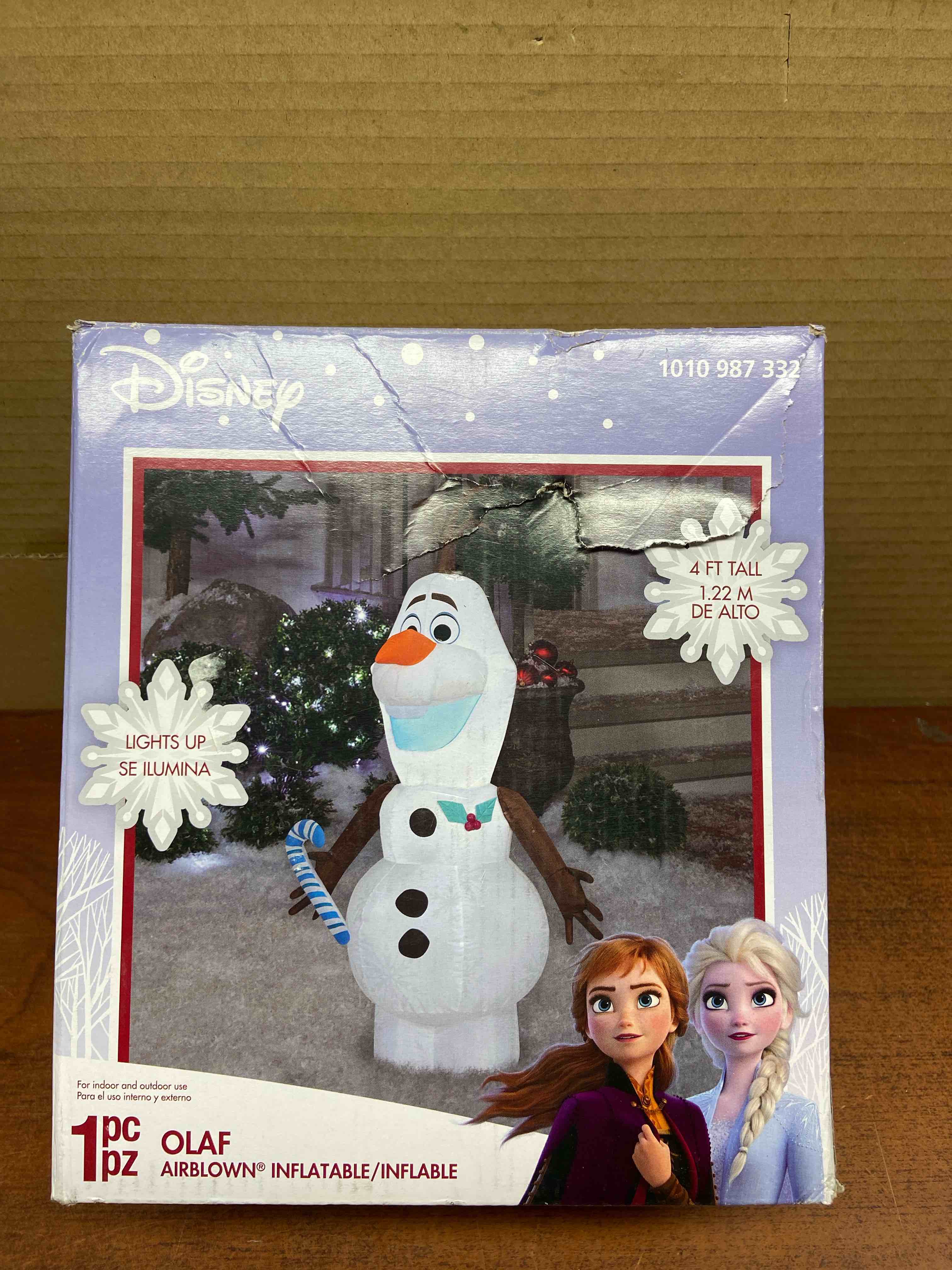 4 ft. LED Olaf  Christmas Airblown® Inflatable