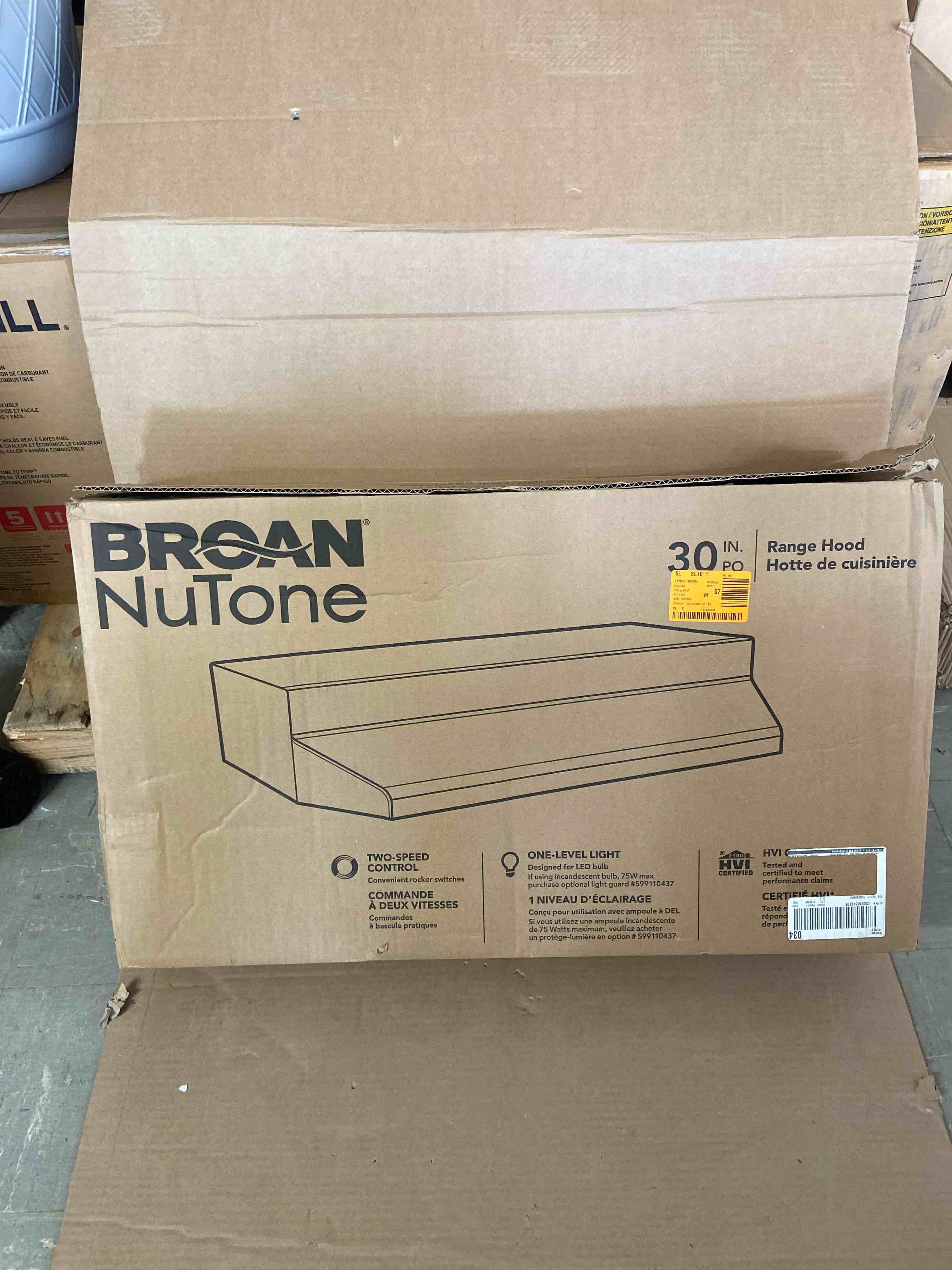RL6230WH Under Cabinet Vent Hood