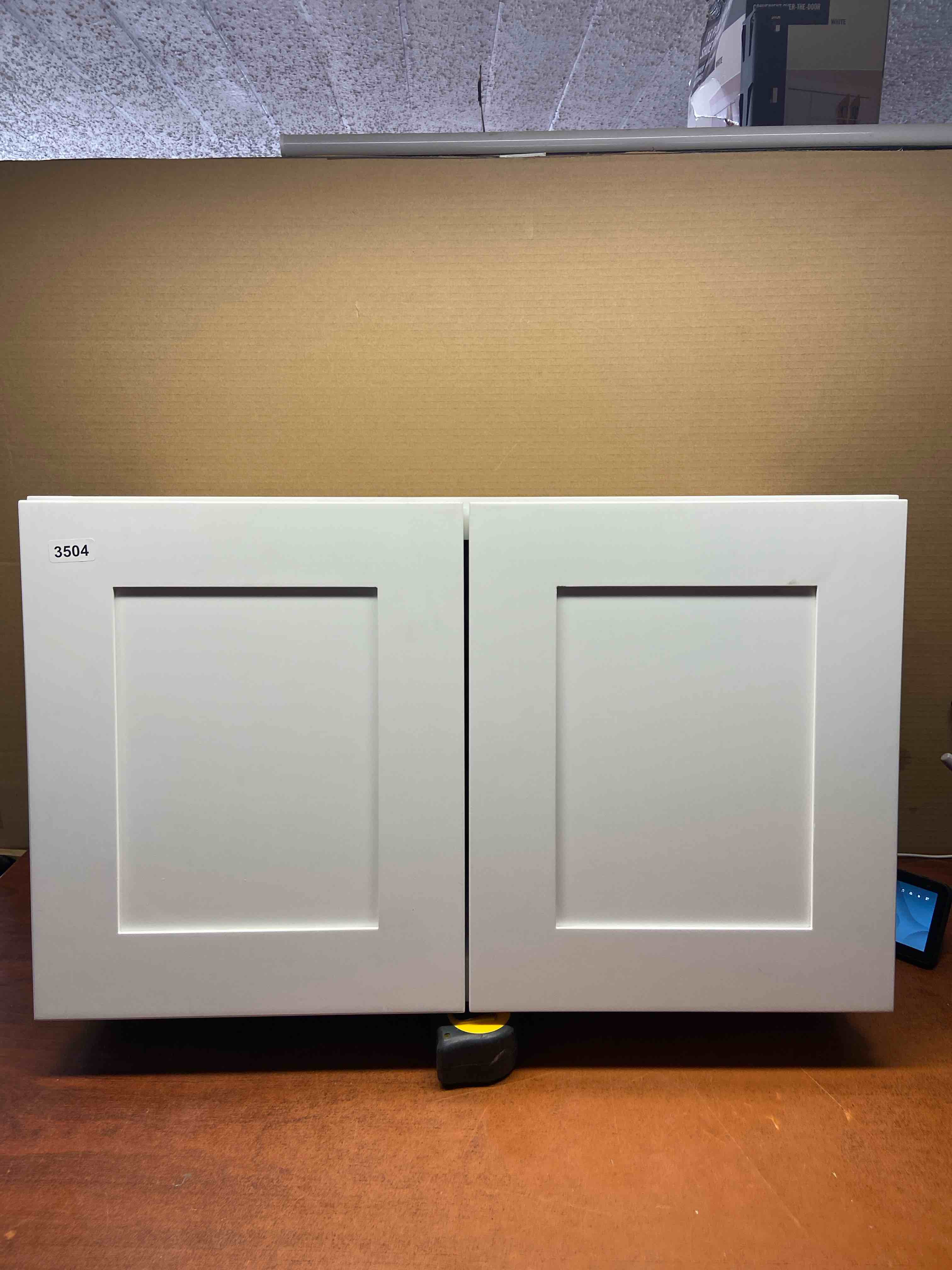 30”x18”x12”D cabinet Alpine White