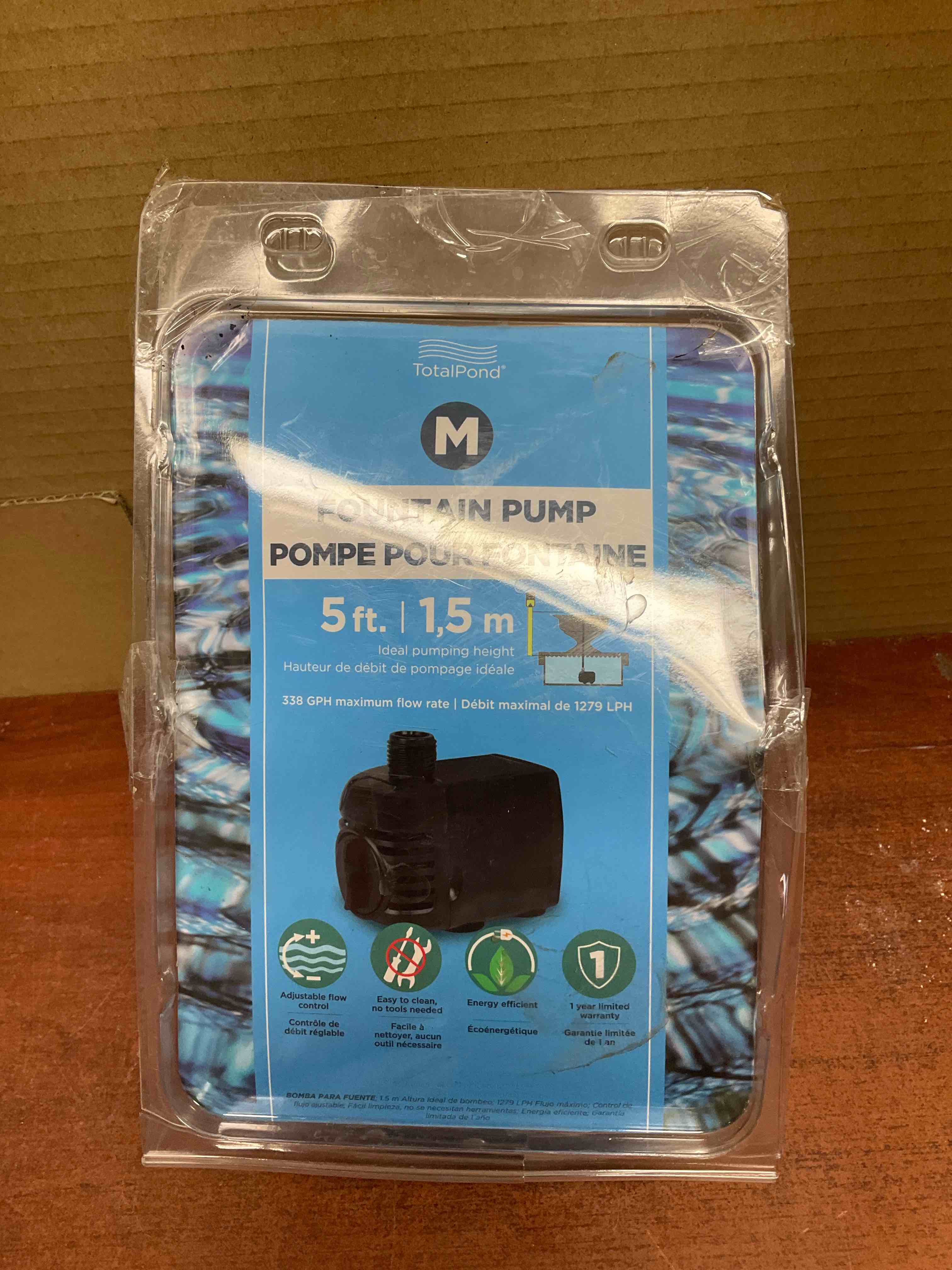 TotalPond MD11300 300 GPH Fountain Pump