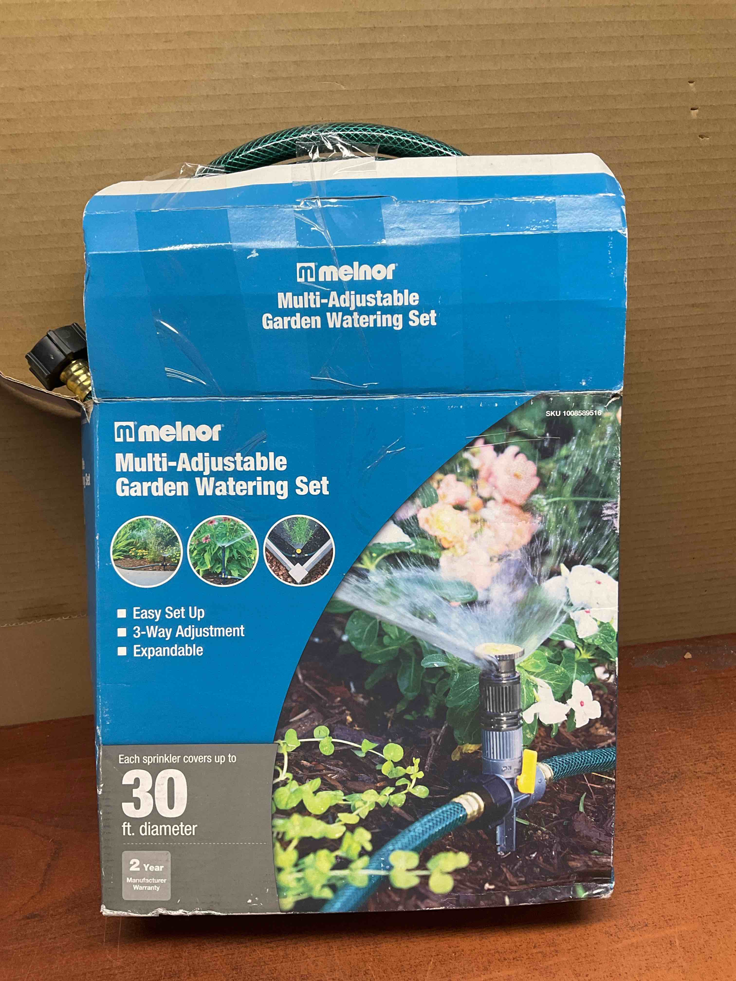 Melnor Multi Adjustable garden watering system 