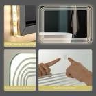 Cost Way 28”x 20” LED wall mirror with rounded corners