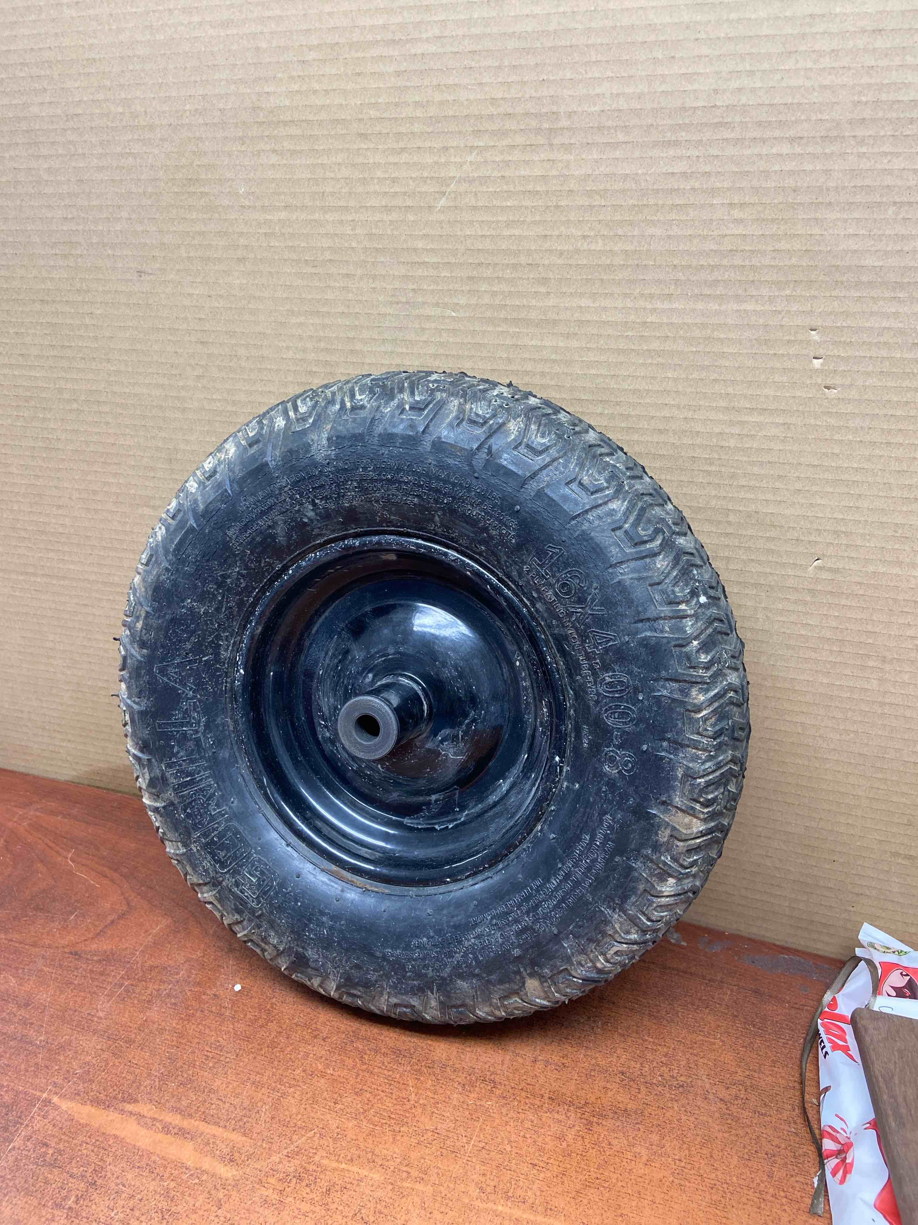 Gorilla 16 in. Pneumatic Universal Wheelbarrow Tire