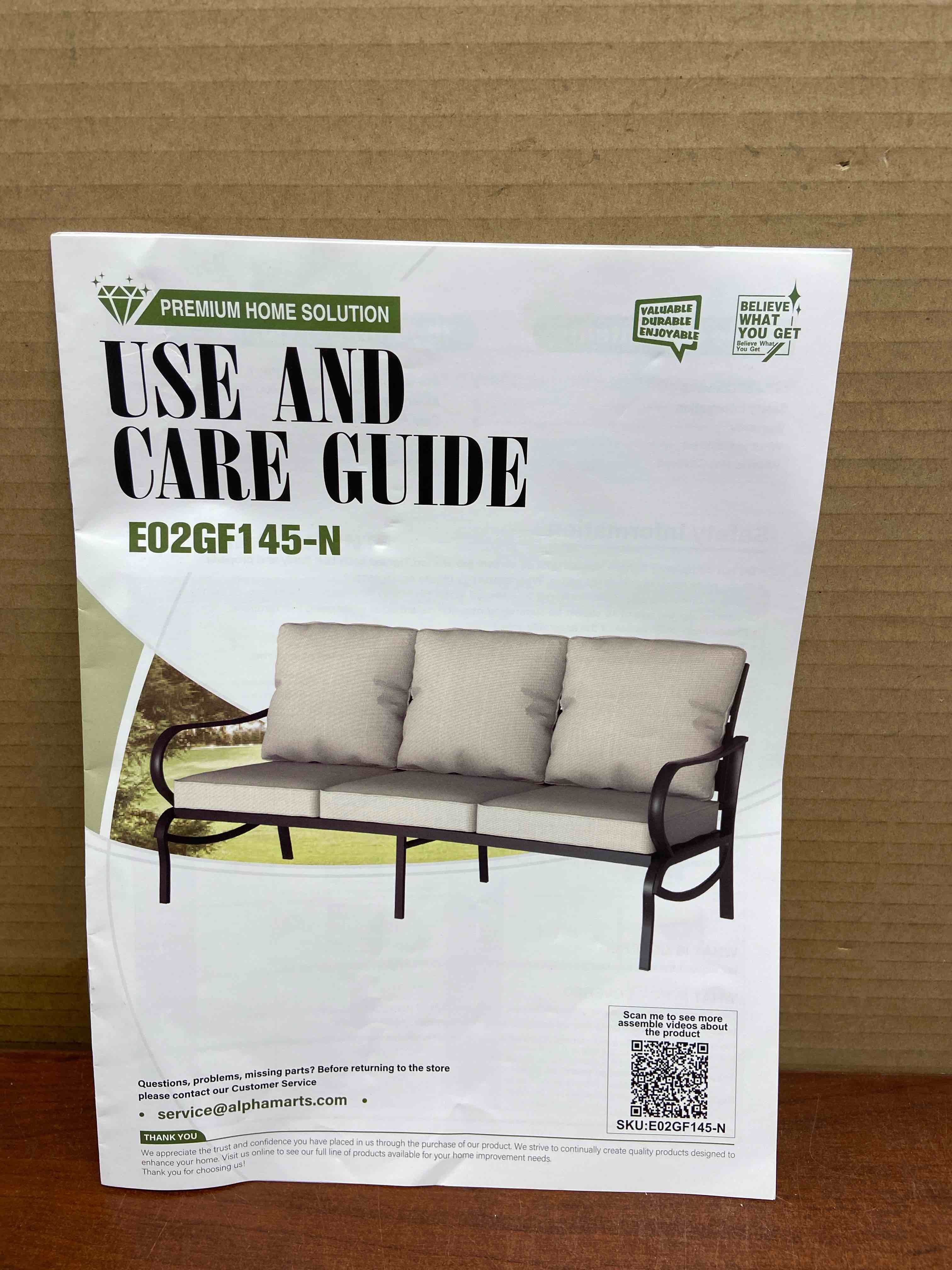 Premium Home solution Outdoor 3 seat lounger