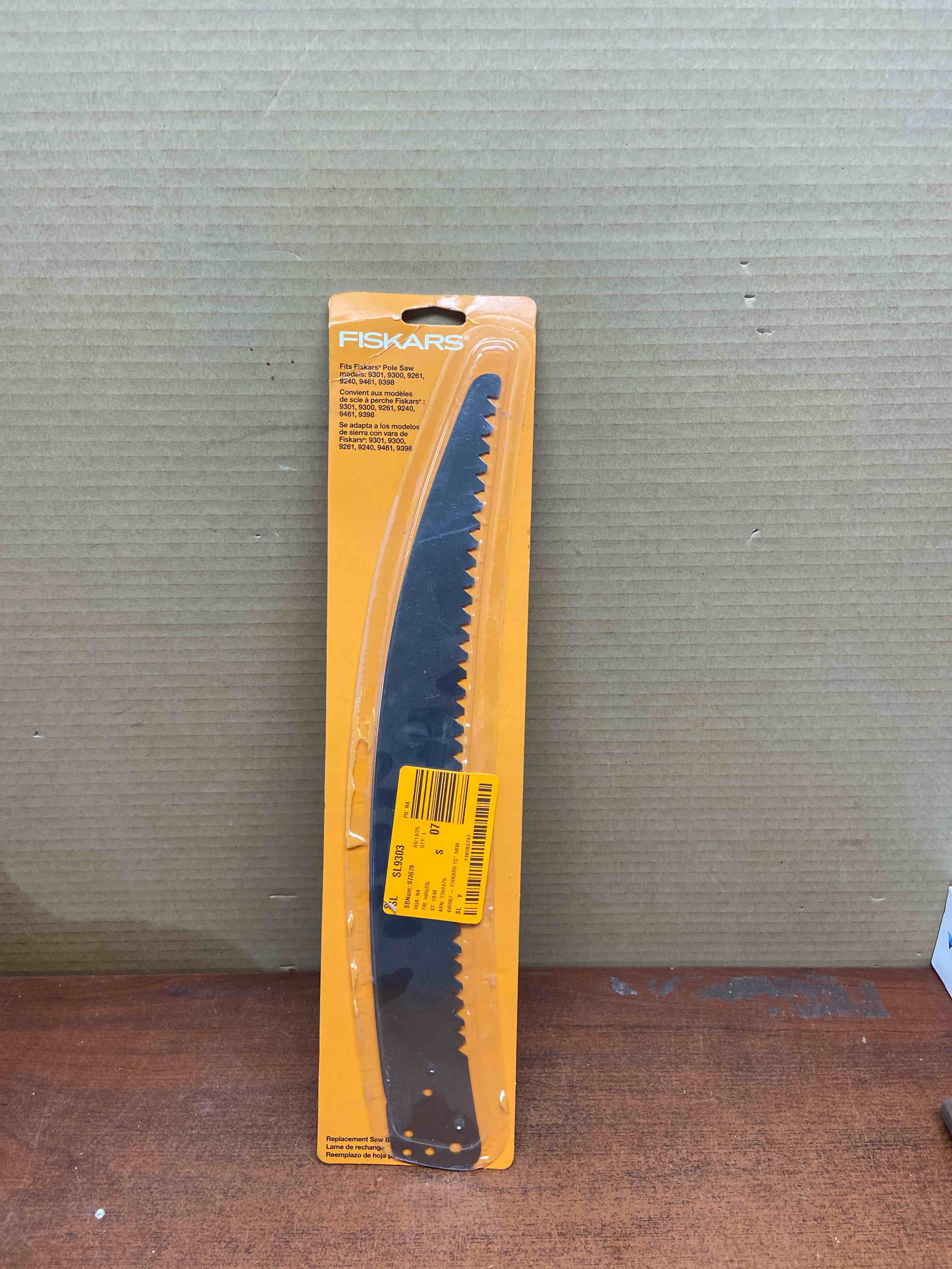 Fiskars 93336920K 15 in Tree Pruner Saw Blade