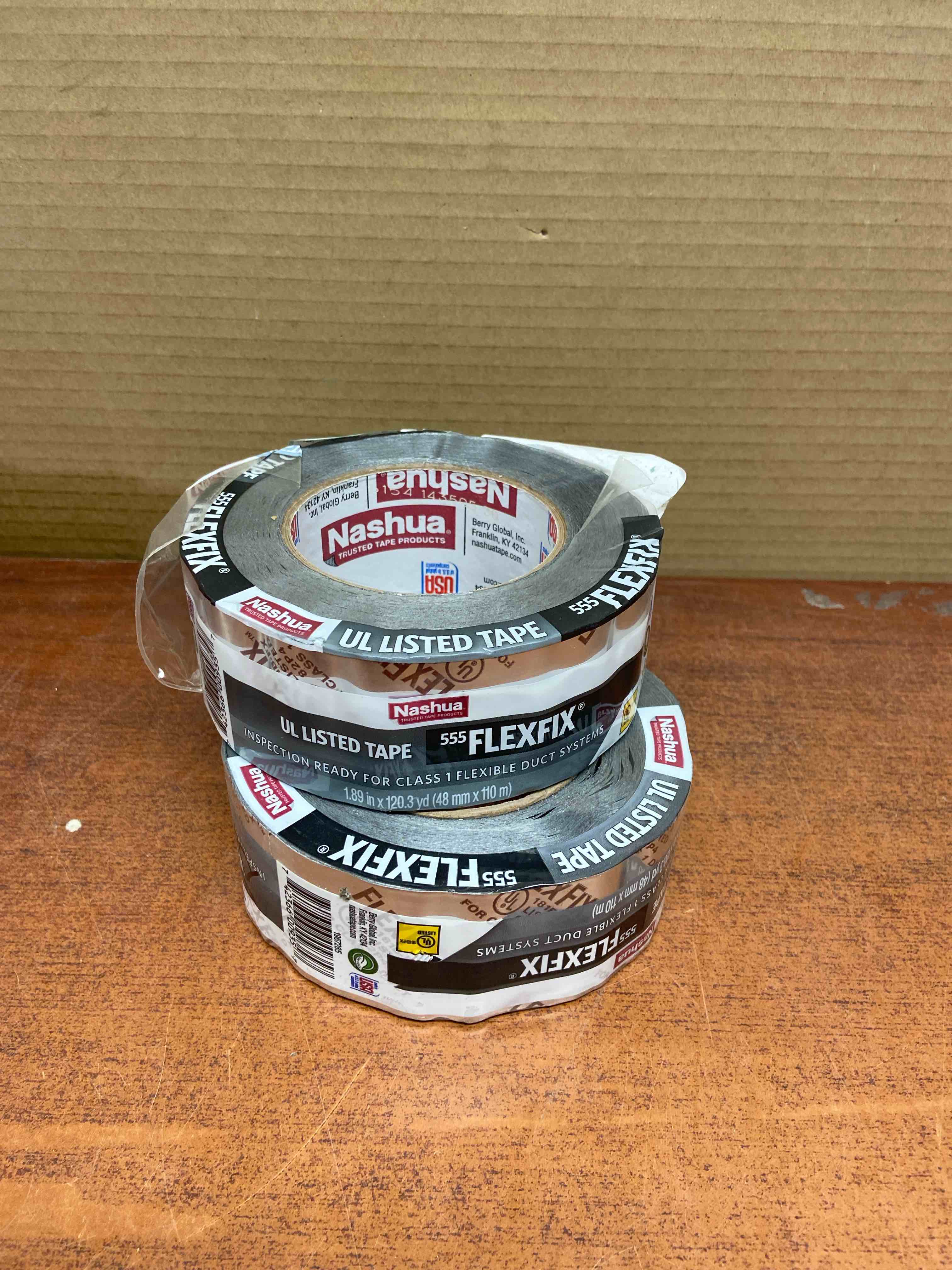 Nashua 1529786 1529786 1.89 In. W X 120 Yd L Black Duct Tape