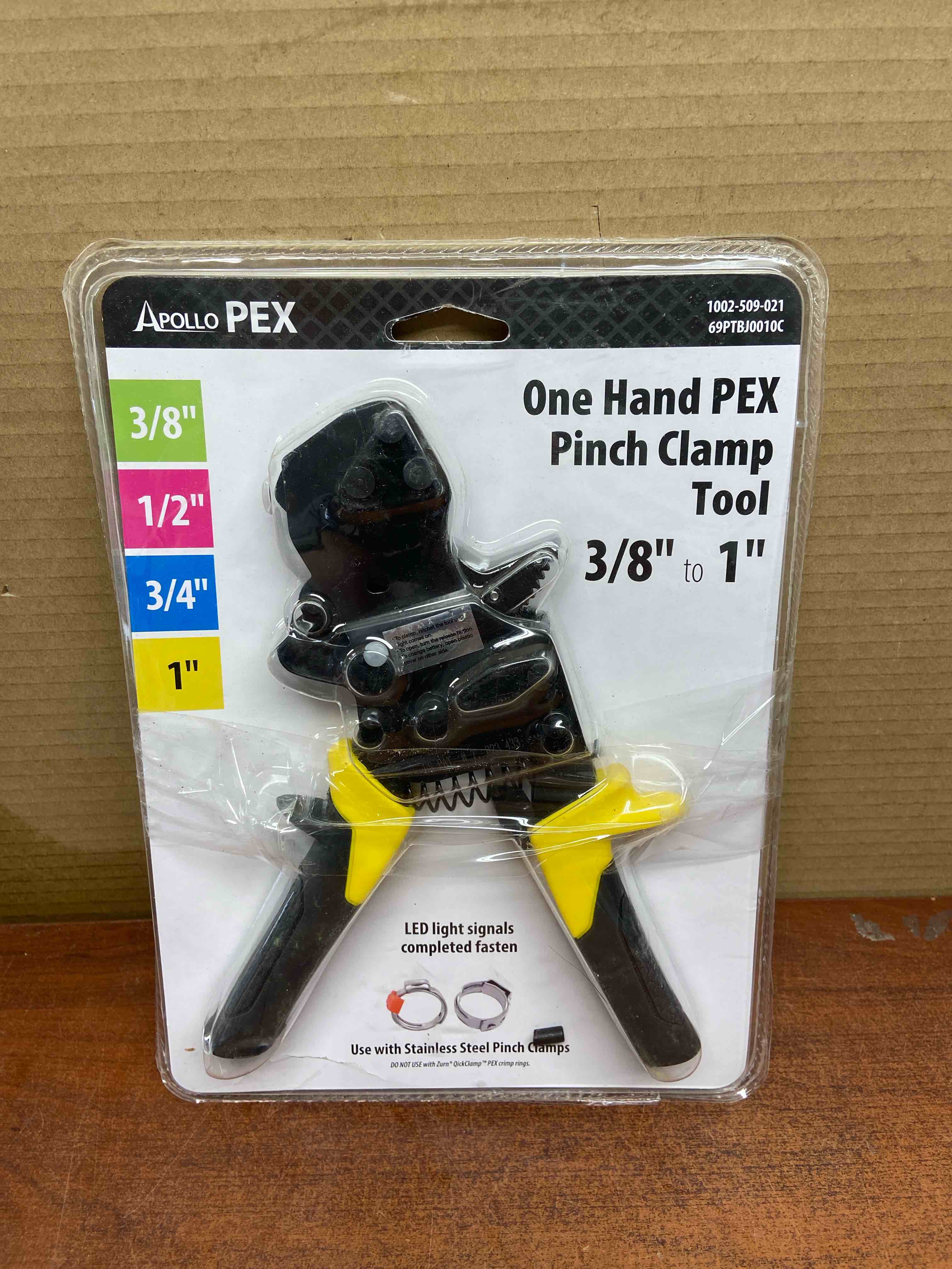Apollo 69PTBJ0010C One Hand PEX Cinch Clamp Fastening Tool