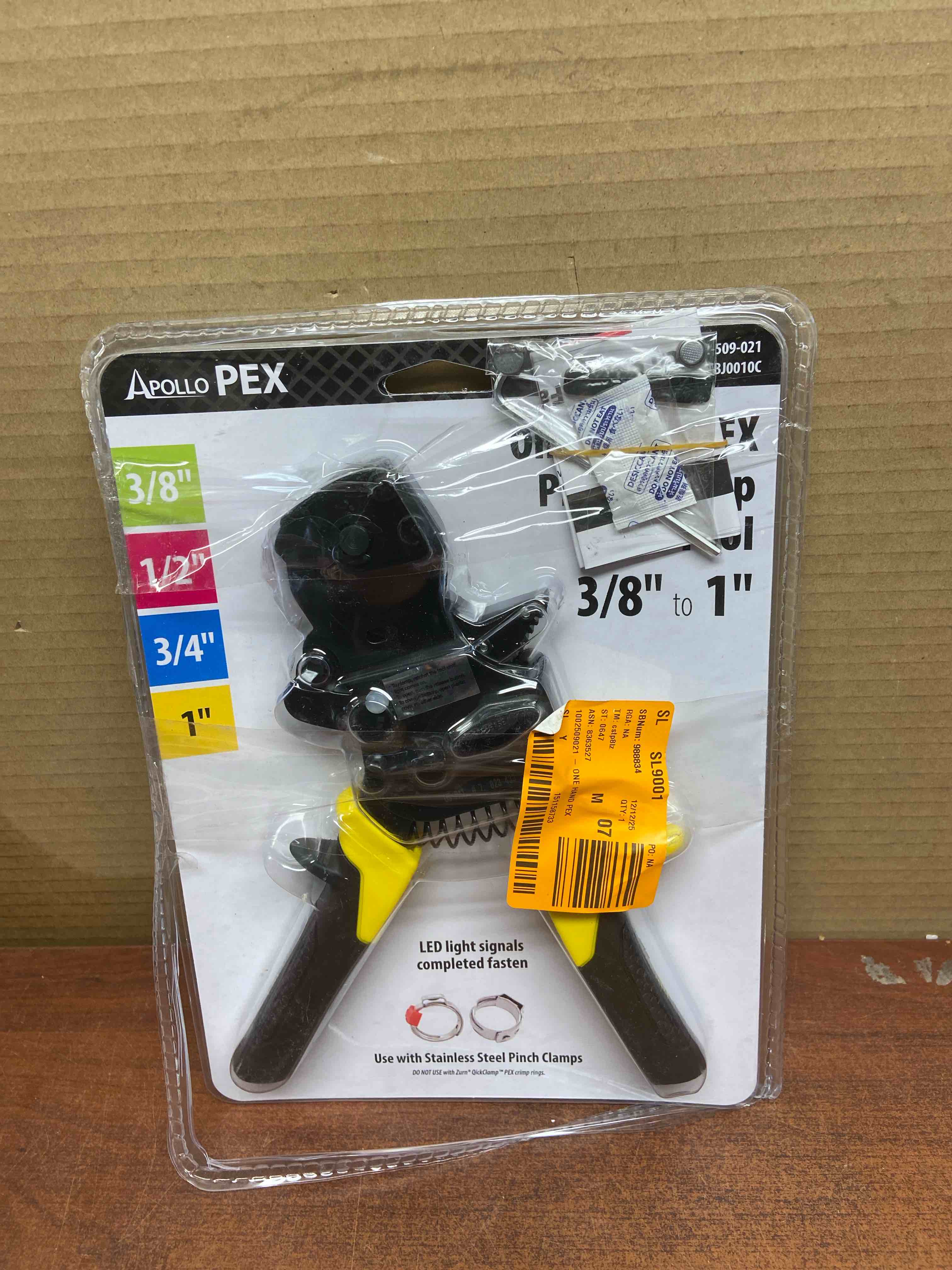 Apollo 69PTBJ0010C One Hand PEX Cinch Clamp Fastening Tool