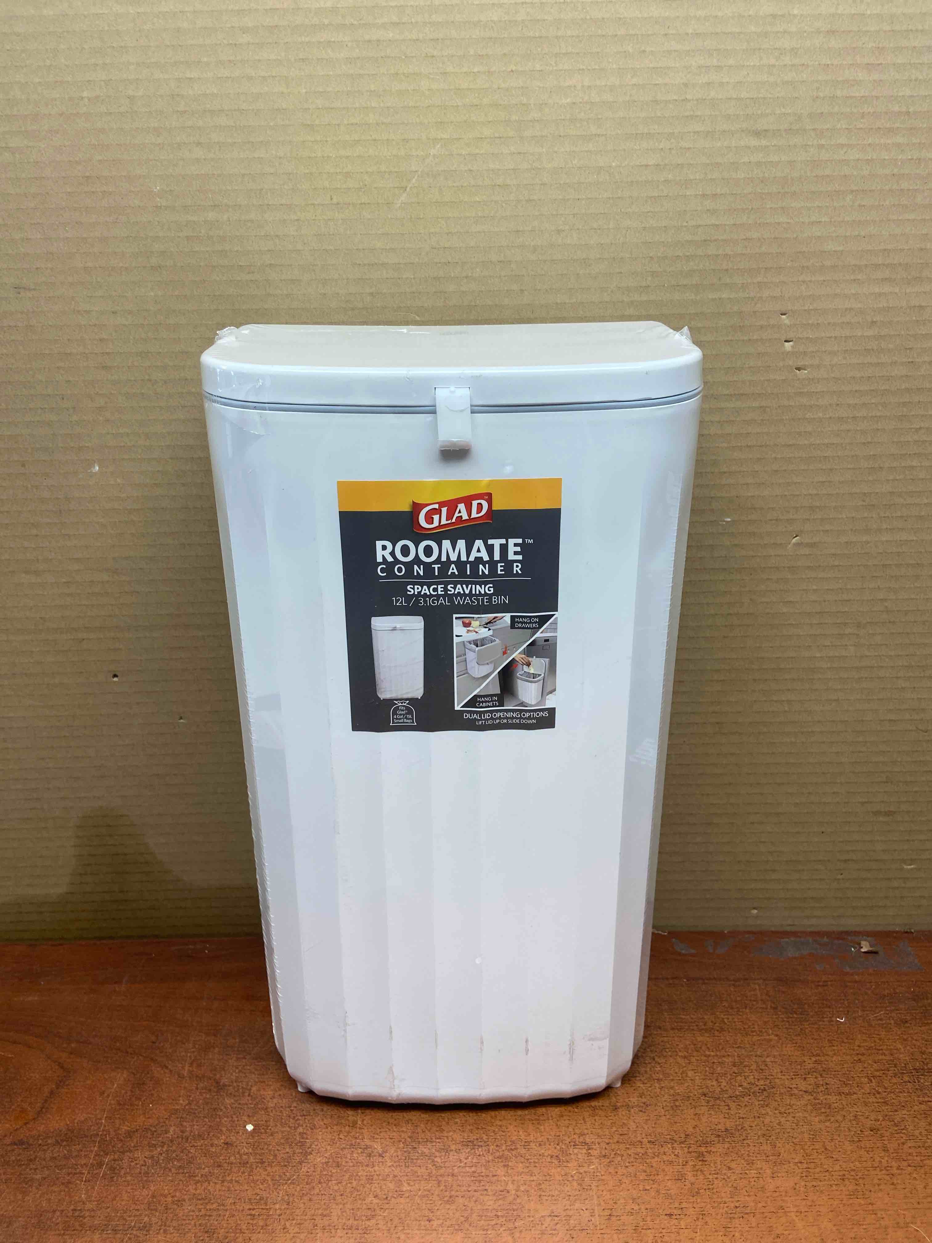 3.1 Gal. Roomate Under Counter Plastic Household Trash Can