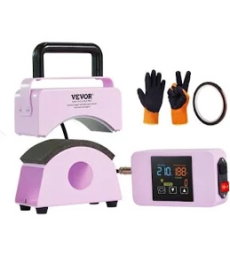 vevor hat heat press machine, purple