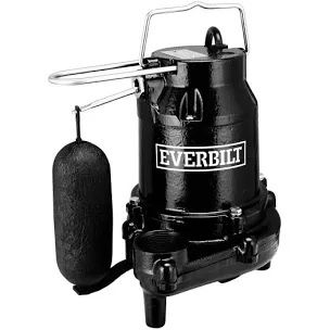 1/2hp cast iron sump pump