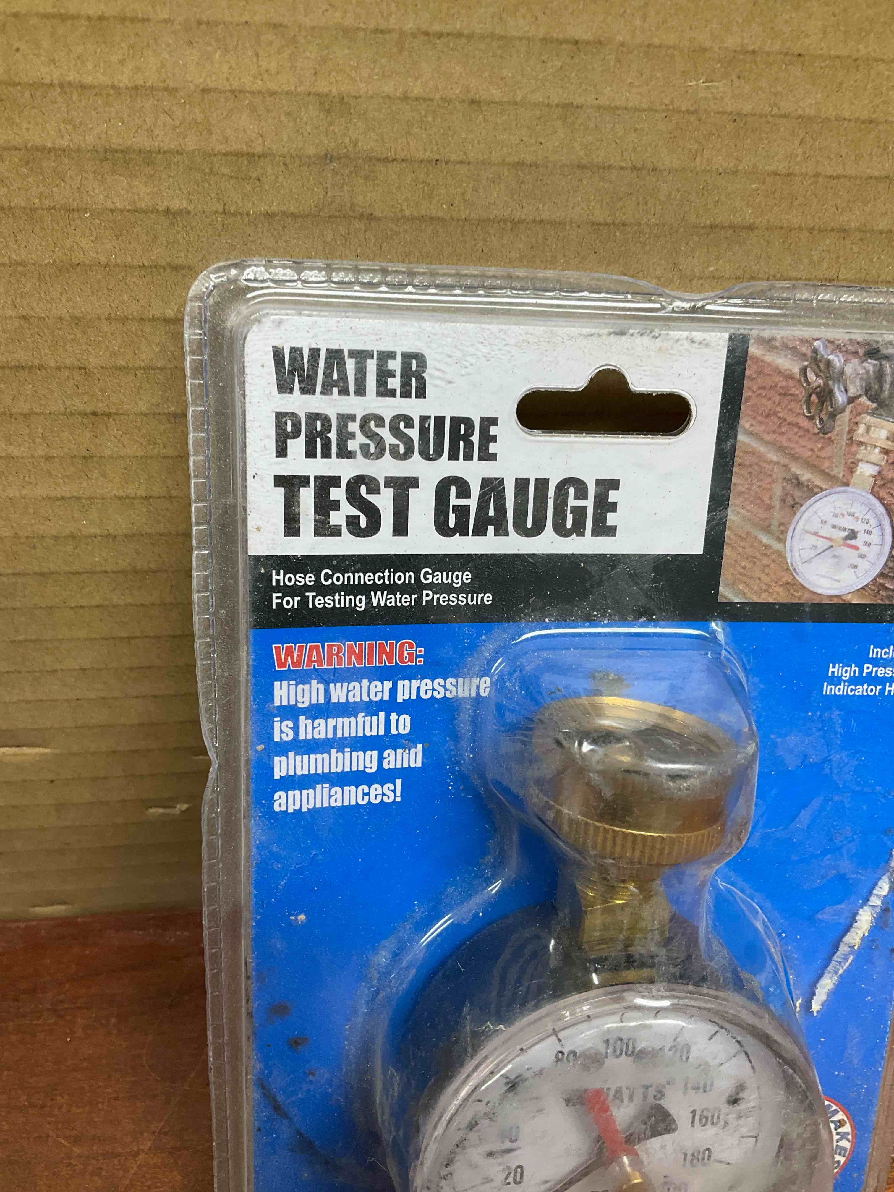 Condition photo showing New/Like New for watts dp iwtg 3/4 in. plastic water pressure test gauge