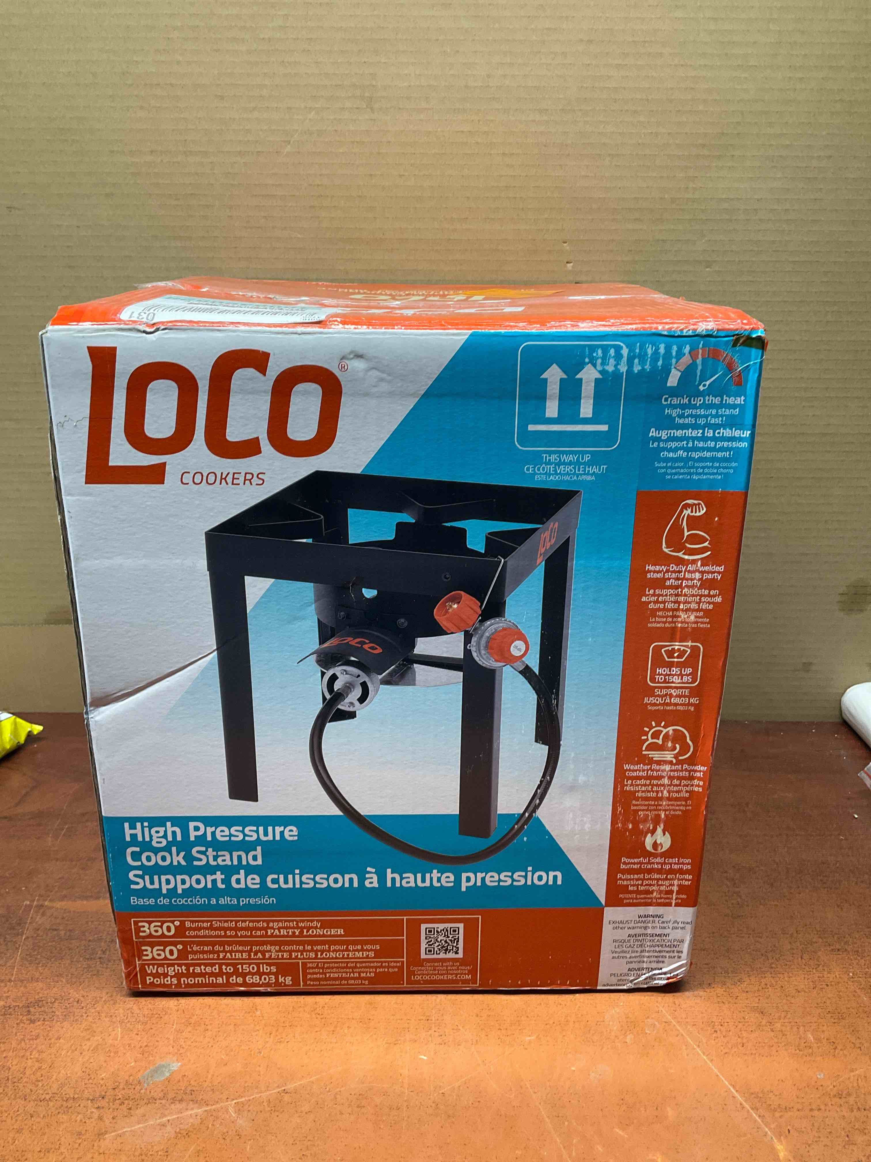 LOCO HIGH PRESSURE FRYER COOK STAND