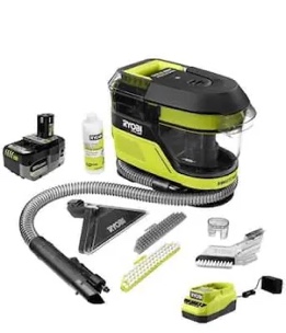 ONE+ HP 18V Cordless SWIFTClean Mid Size Spot and Carpet Cleaner Kit with 4.0 Ah Battery and Charger